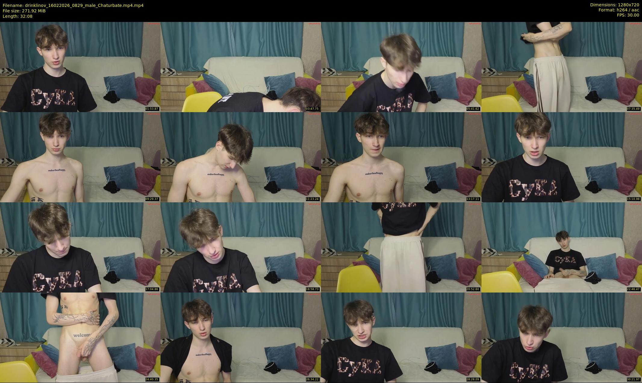 drinklinov — 33 minute Chaturbate male cam show recording, 720p, Feb 16, 2026