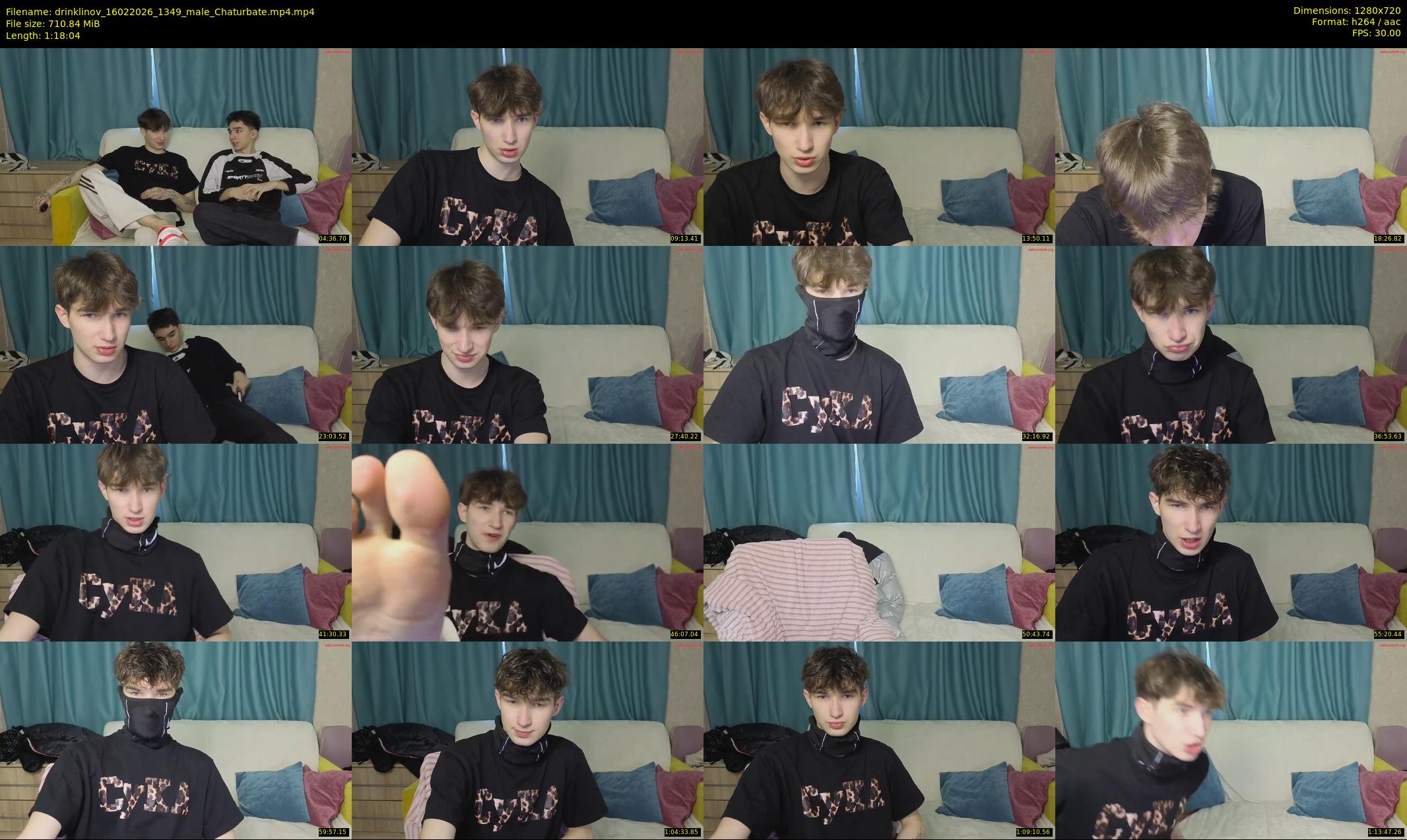 drinklinov — 79 minute Chaturbate male cam show recording, 720p, Feb 16, 2026
