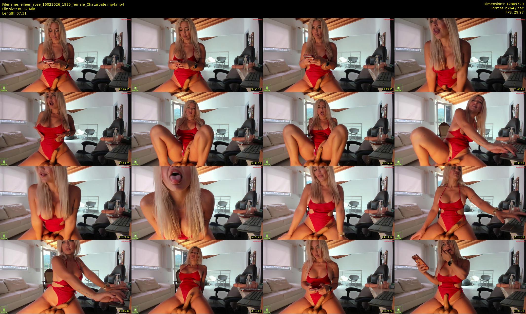 eileen_rose — 8 minute Chaturbate female cam show recording, 720p, Feb 16, 2026