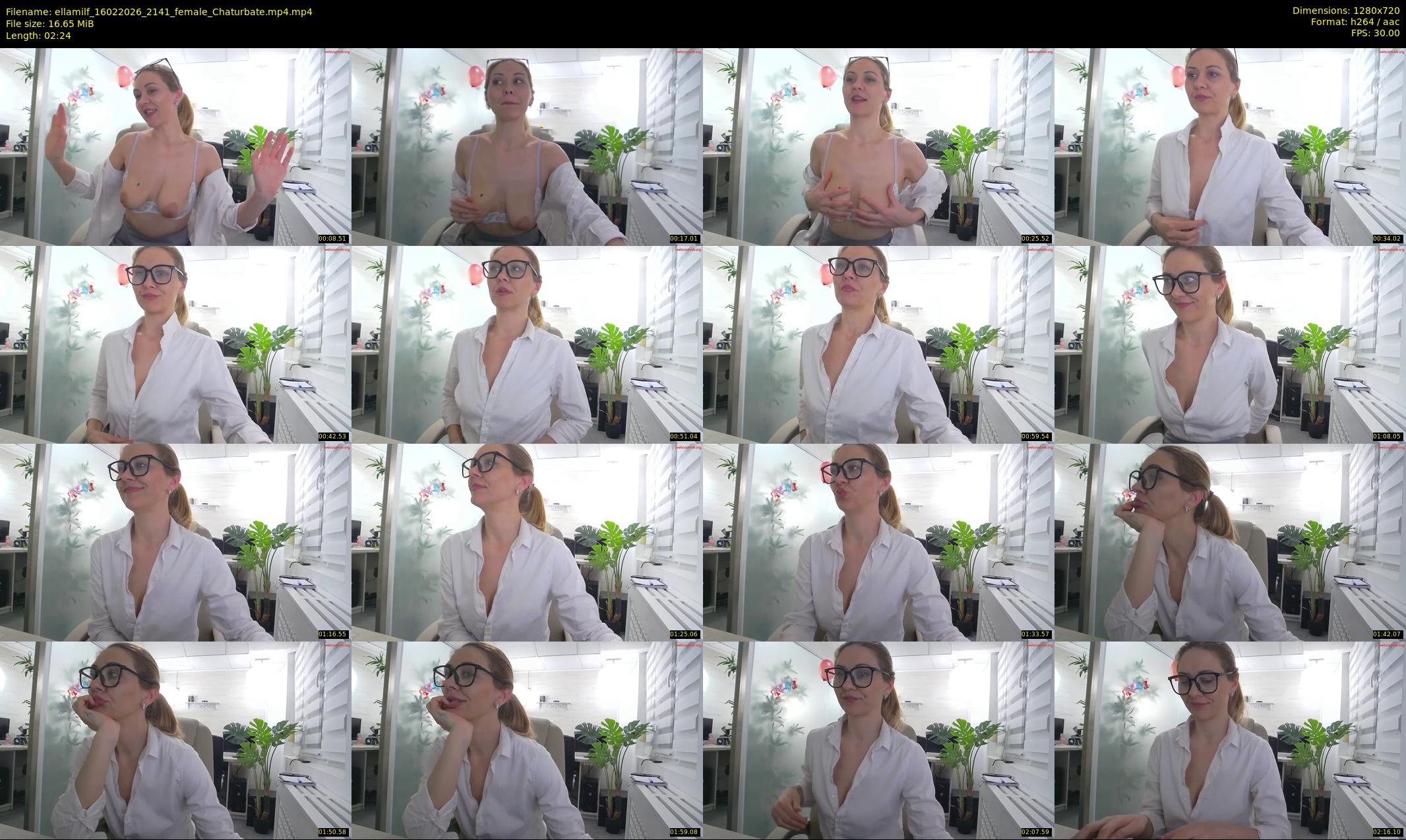 ellamilf — 3 minute Chaturbate female cam show recording, 720p, Feb 16, 2026