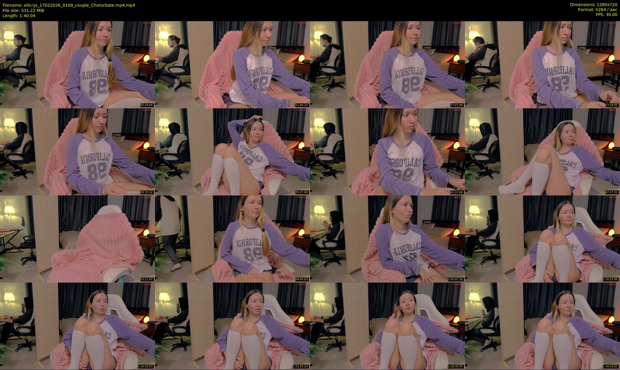 ellcrys — 101 minute Chaturbate couple cam show recording, 720p, Feb 17, 2026