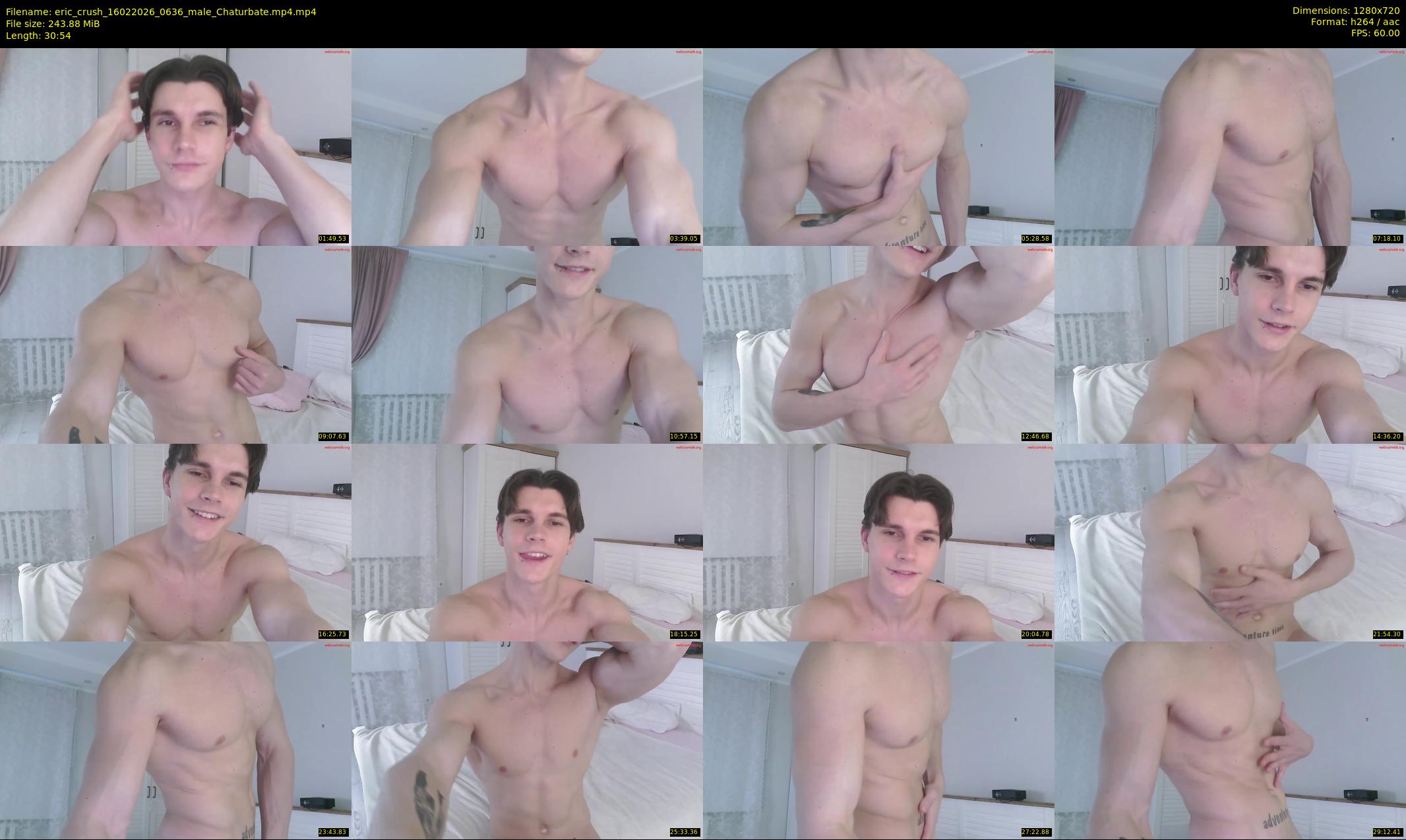 eric_crush — 31 minute Chaturbate male cam show recording, 720p, Feb 16, 2026
