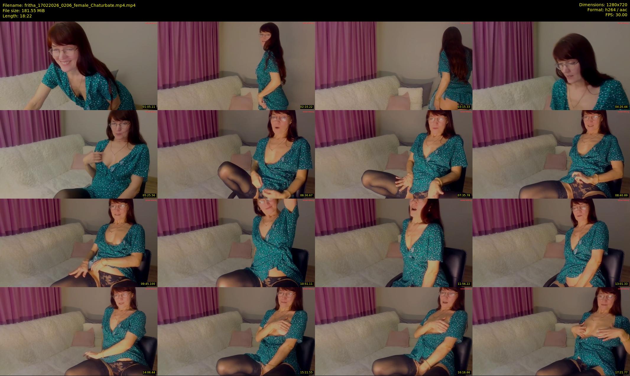 fritha — 19 minute Chaturbate female cam show recording, 720p, Feb 17, 2026