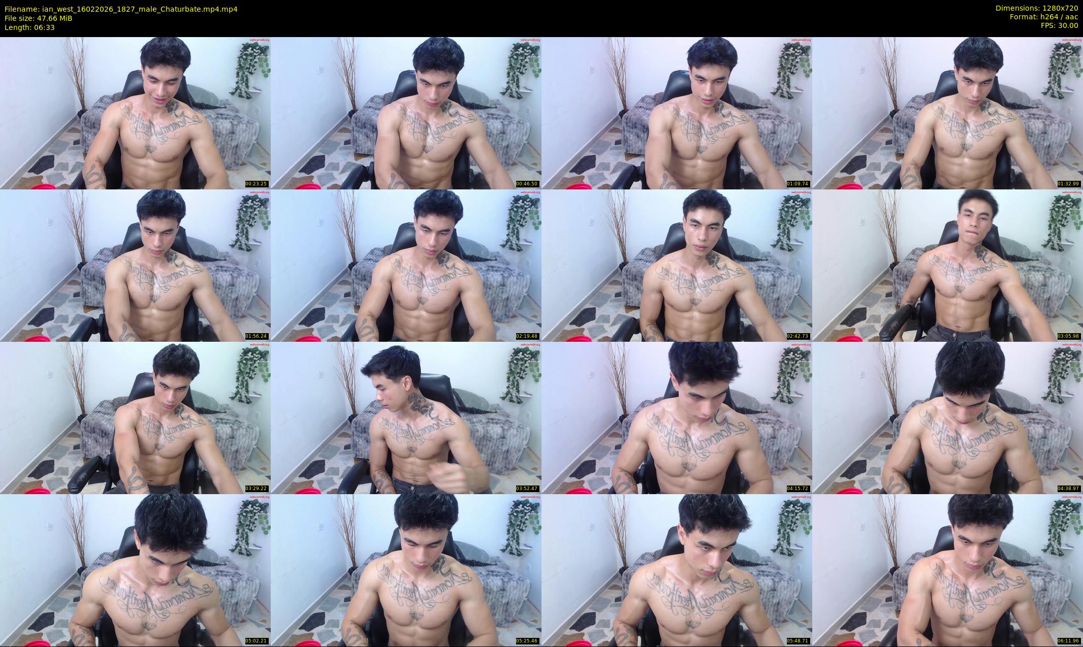 ian_west — 7 minute Chaturbate male cam show recording, 720p, Feb 16, 2026