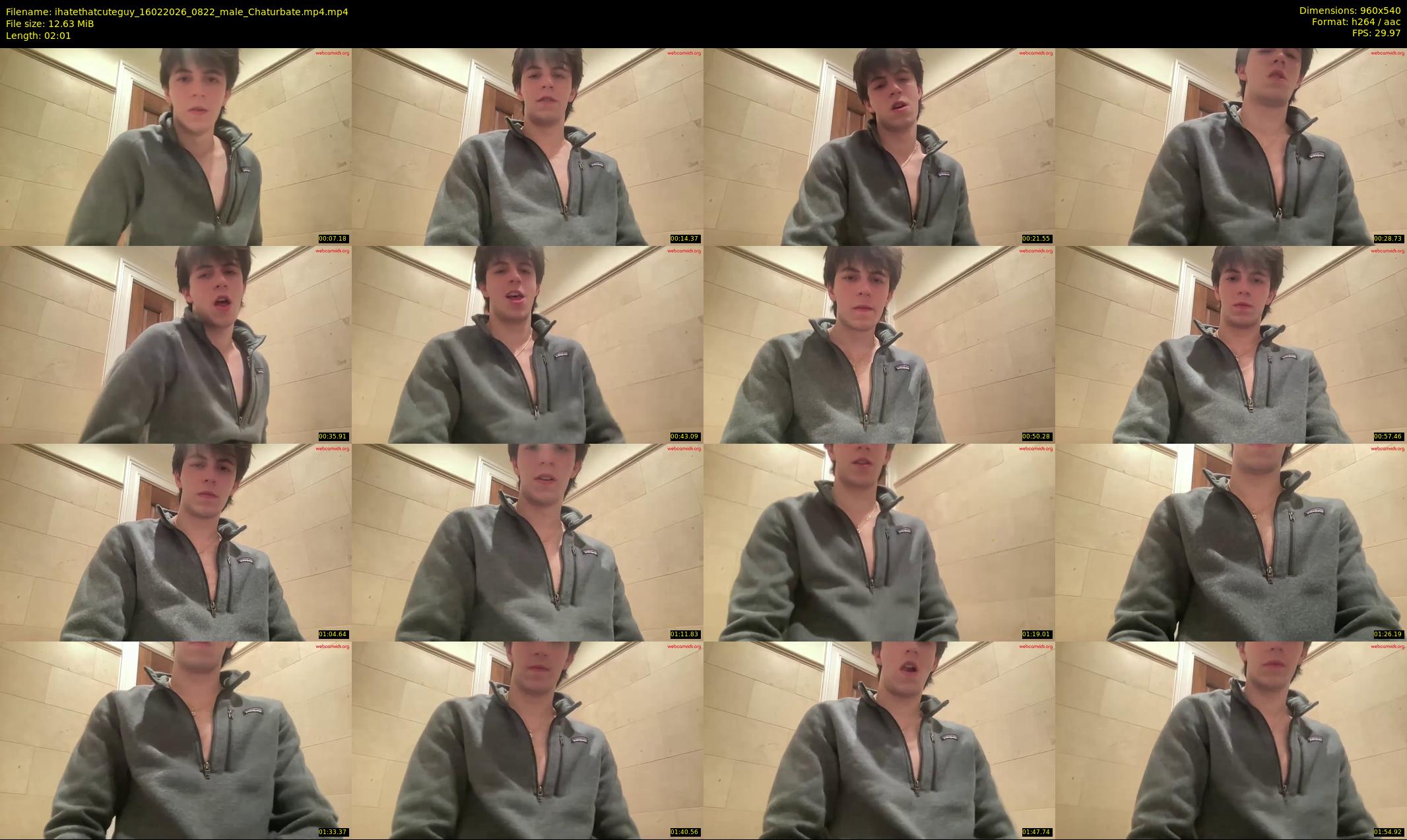 ihatethatcuteguy — 3 minute Chaturbate male cam show recording, 480p, Feb 16, 2026