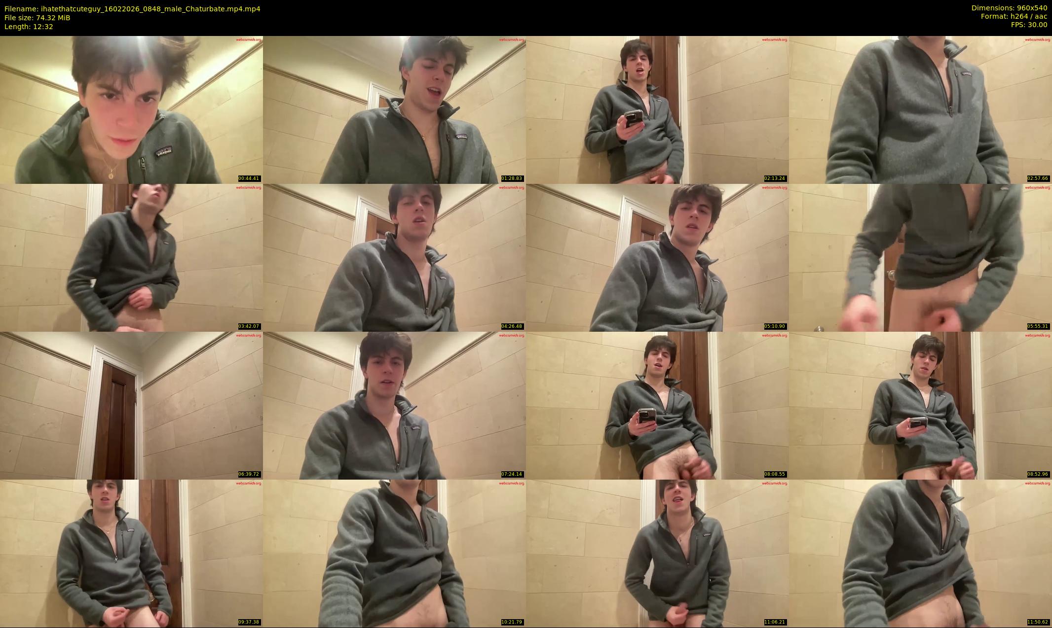ihatethatcuteguy — 13 minute Chaturbate male cam show recording, 480p, Feb 16, 2026