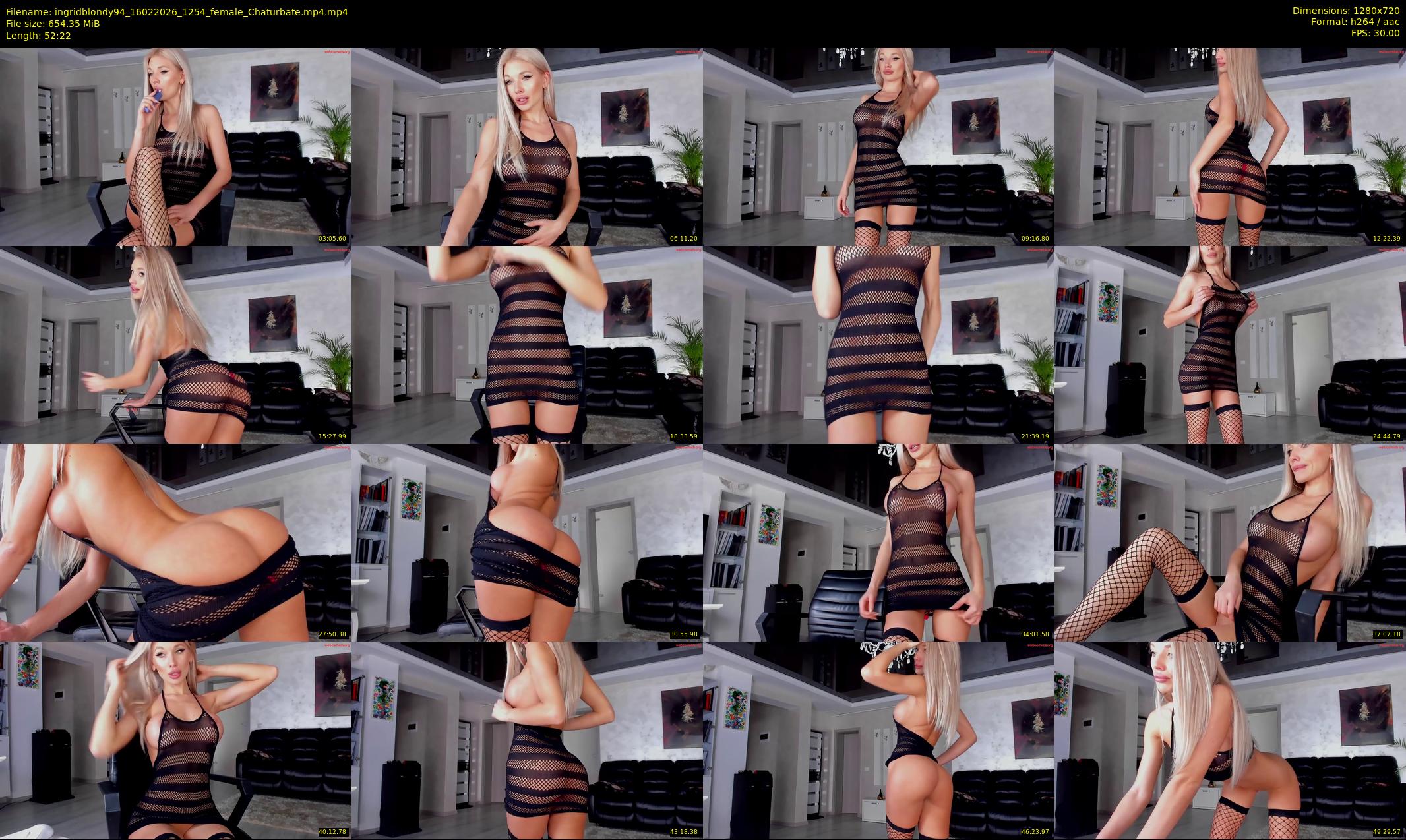 ingridblondy94 — 53 minute Chaturbate female cam show recording, 720p, Feb 16, 2026