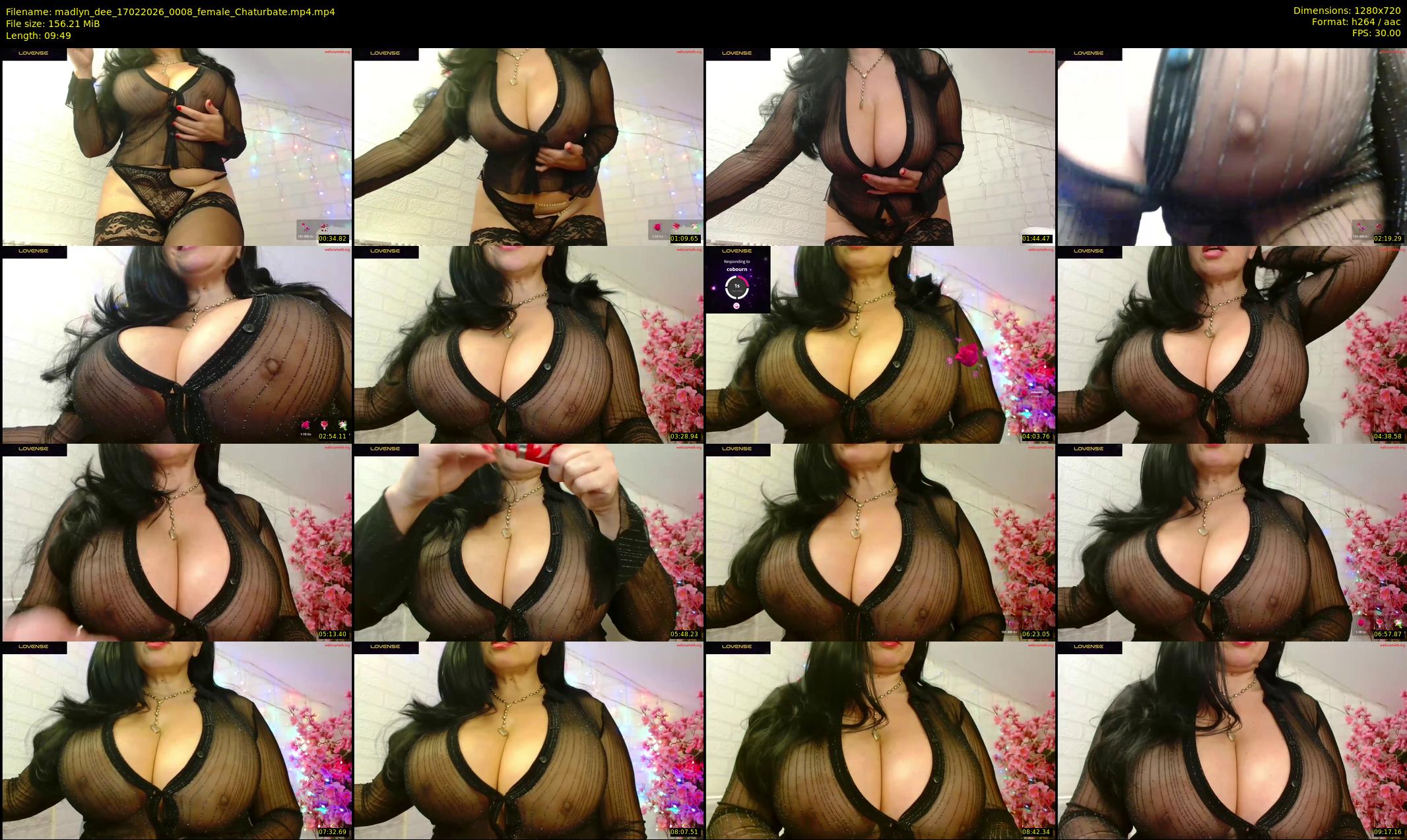 madlyn_dee — 10 minute Chaturbate female cam show recording, 720p, Feb 17, 2026