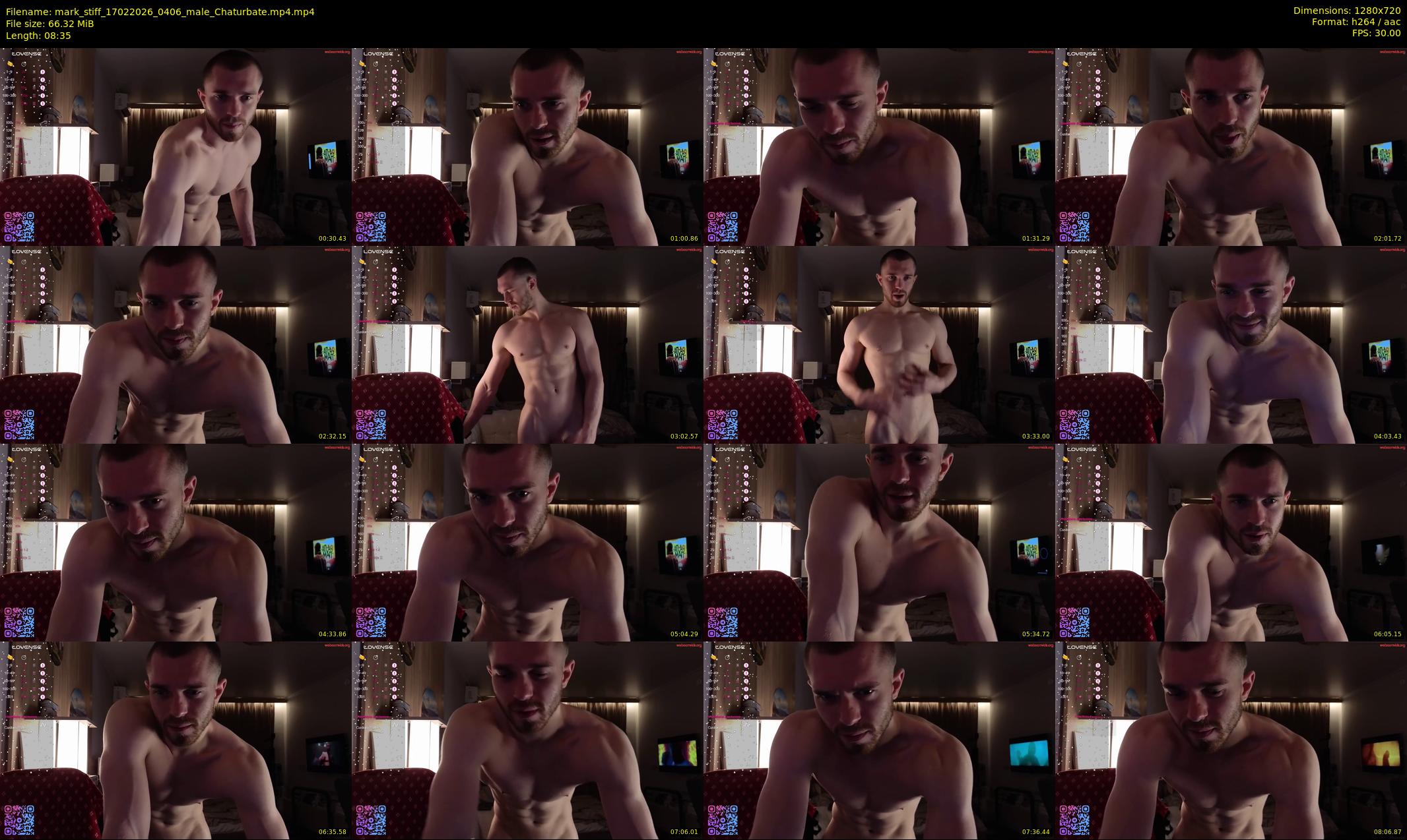 mark_stiff — 9 minute Chaturbate male cam show recording, 720p, Feb 17, 2026