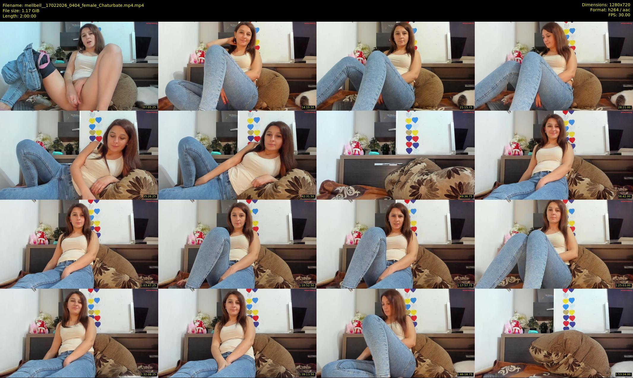 mellbell_ — 120 minute Chaturbate female cam show recording, 720p, Feb 17, 2026