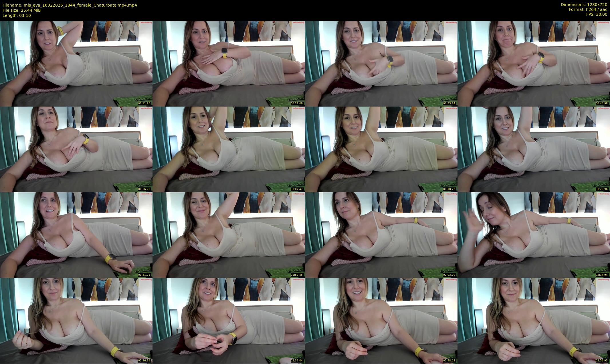 mis_eva — 4 minute Chaturbate female cam show recording, 720p, Feb 16, 2026