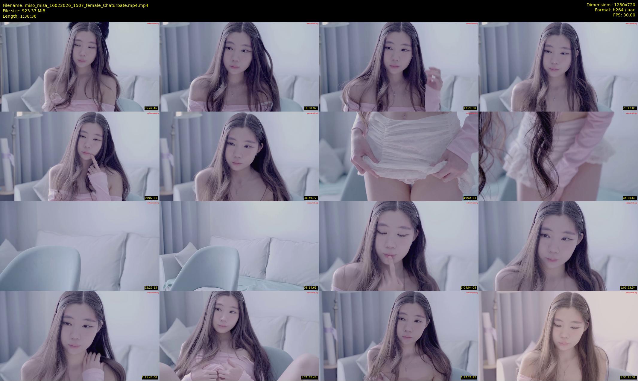 miso_misa — 99 minute Chaturbate female cam show recording, 720p, Feb 16, 2026