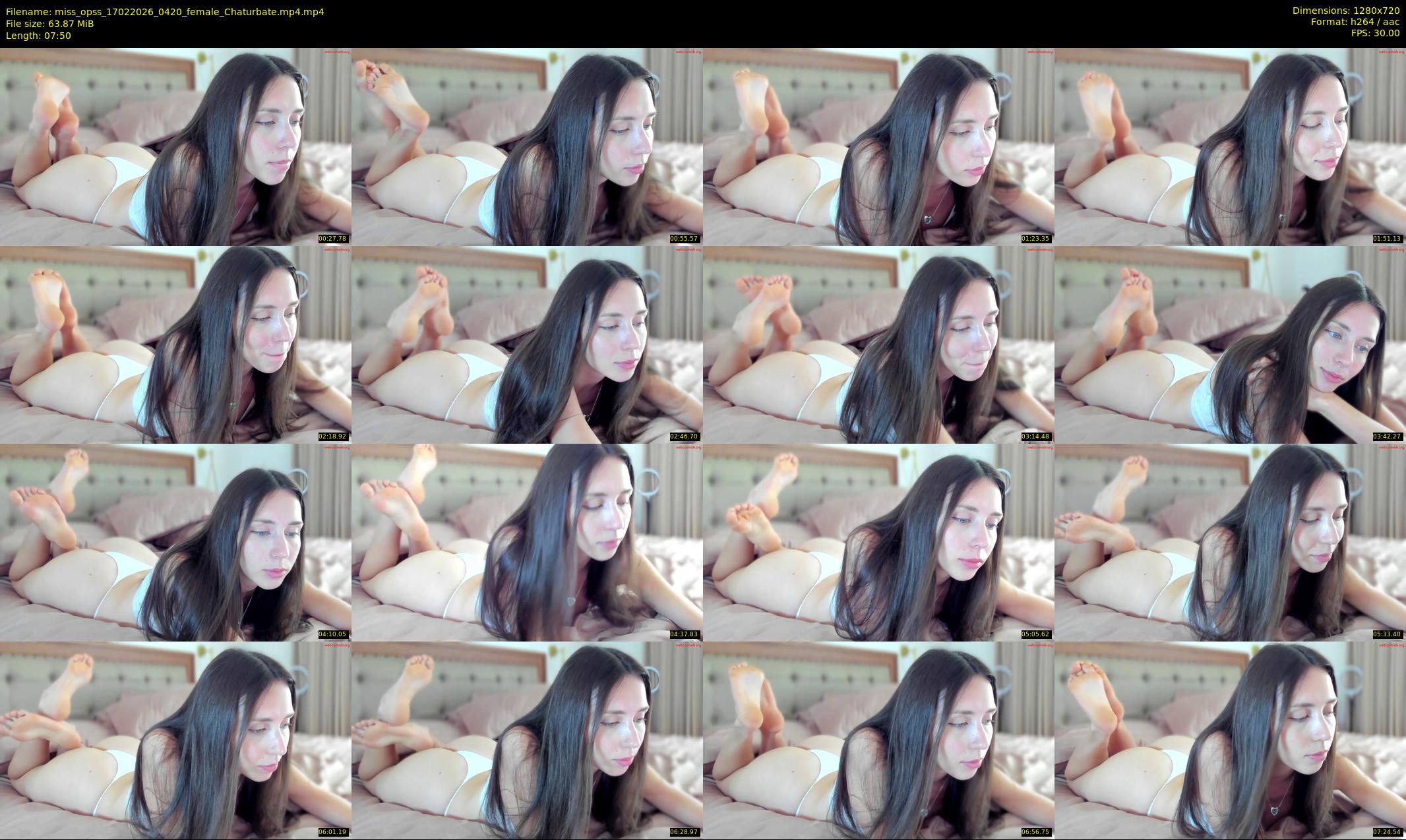 miss_opss — 8 minute Chaturbate female cam show recording, 720p, Feb 17, 2026