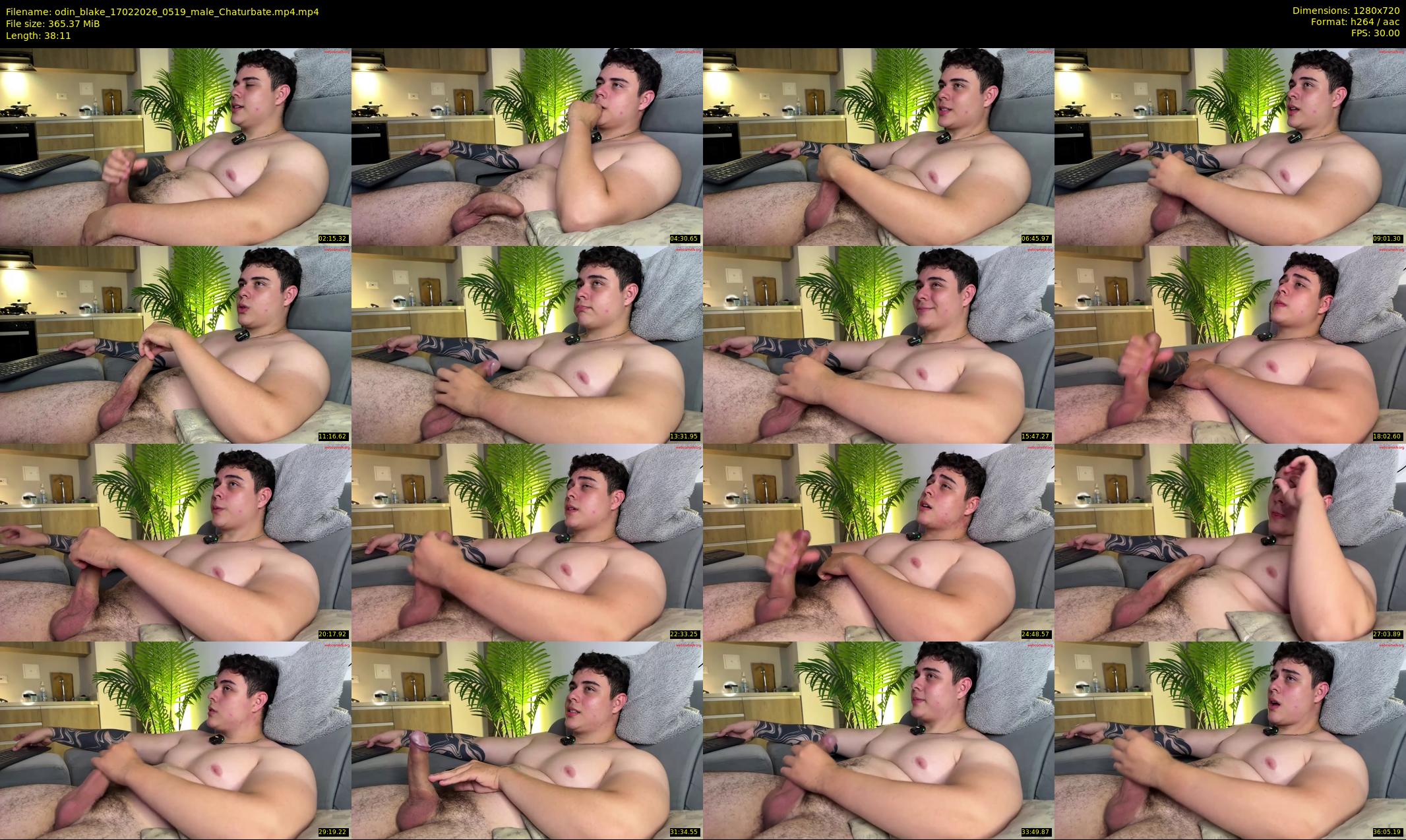 odin_blake — 39 minute Chaturbate male cam show recording, 720p, Feb 17, 2026