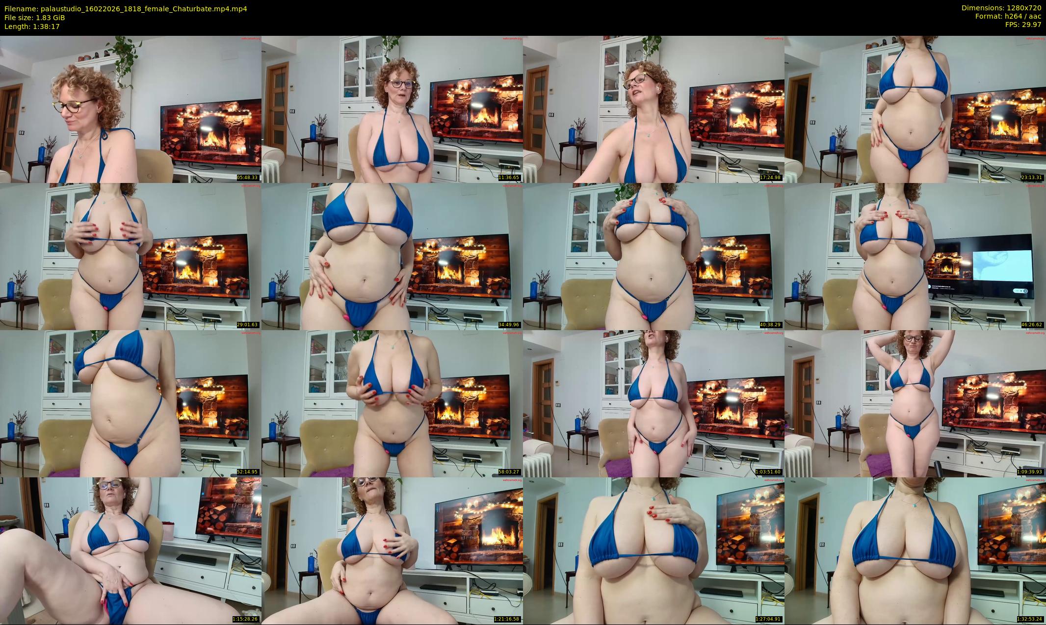 palaustudio — 99 minute Chaturbate female cam show recording, 720p, Feb 16, 2026