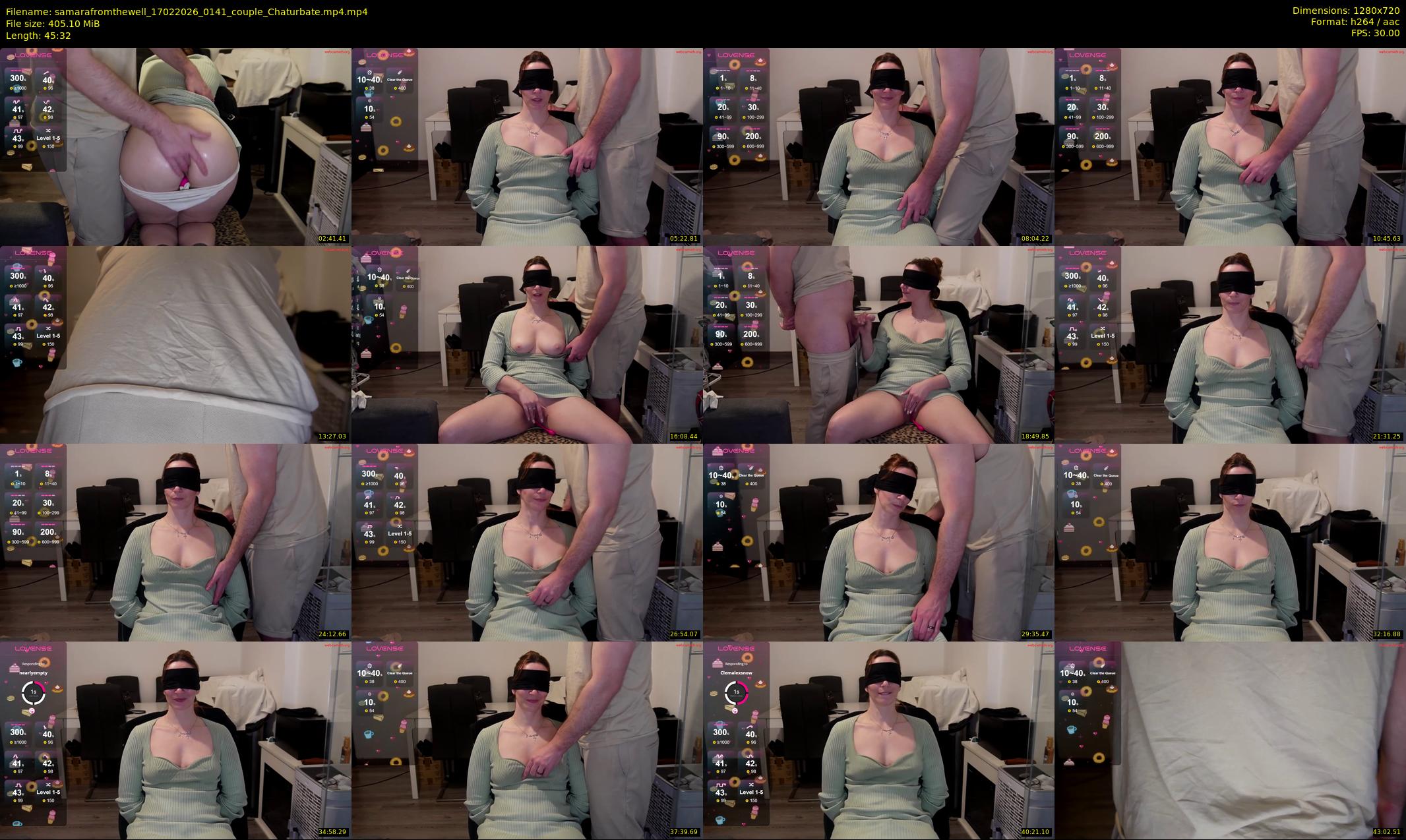 samarafromthewell — 46 minute Chaturbate female cam show recording, 720p, Feb 17, 2026