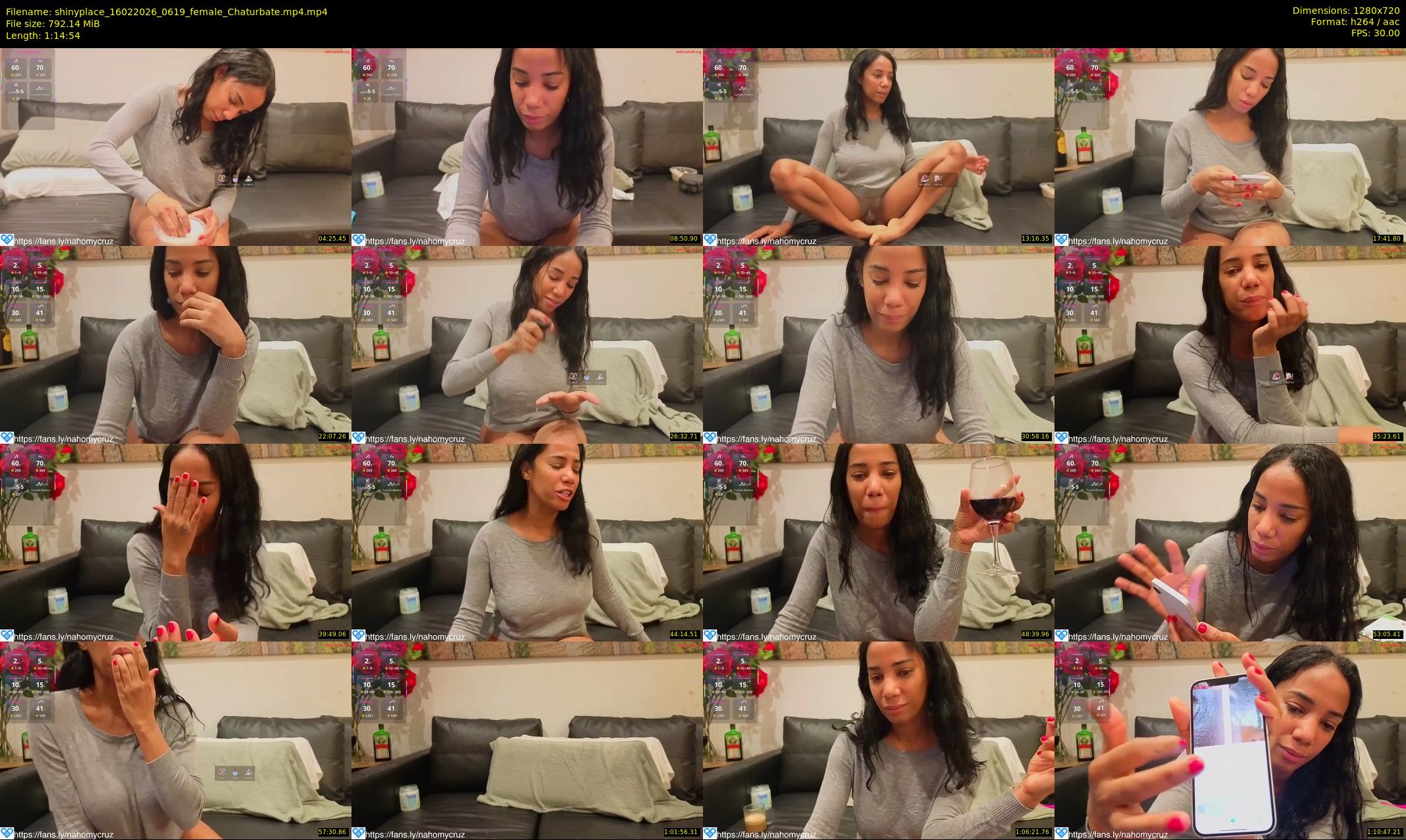 shinyplace — 75 minute Chaturbate couple cam show recording, 720p, Feb 16, 2026