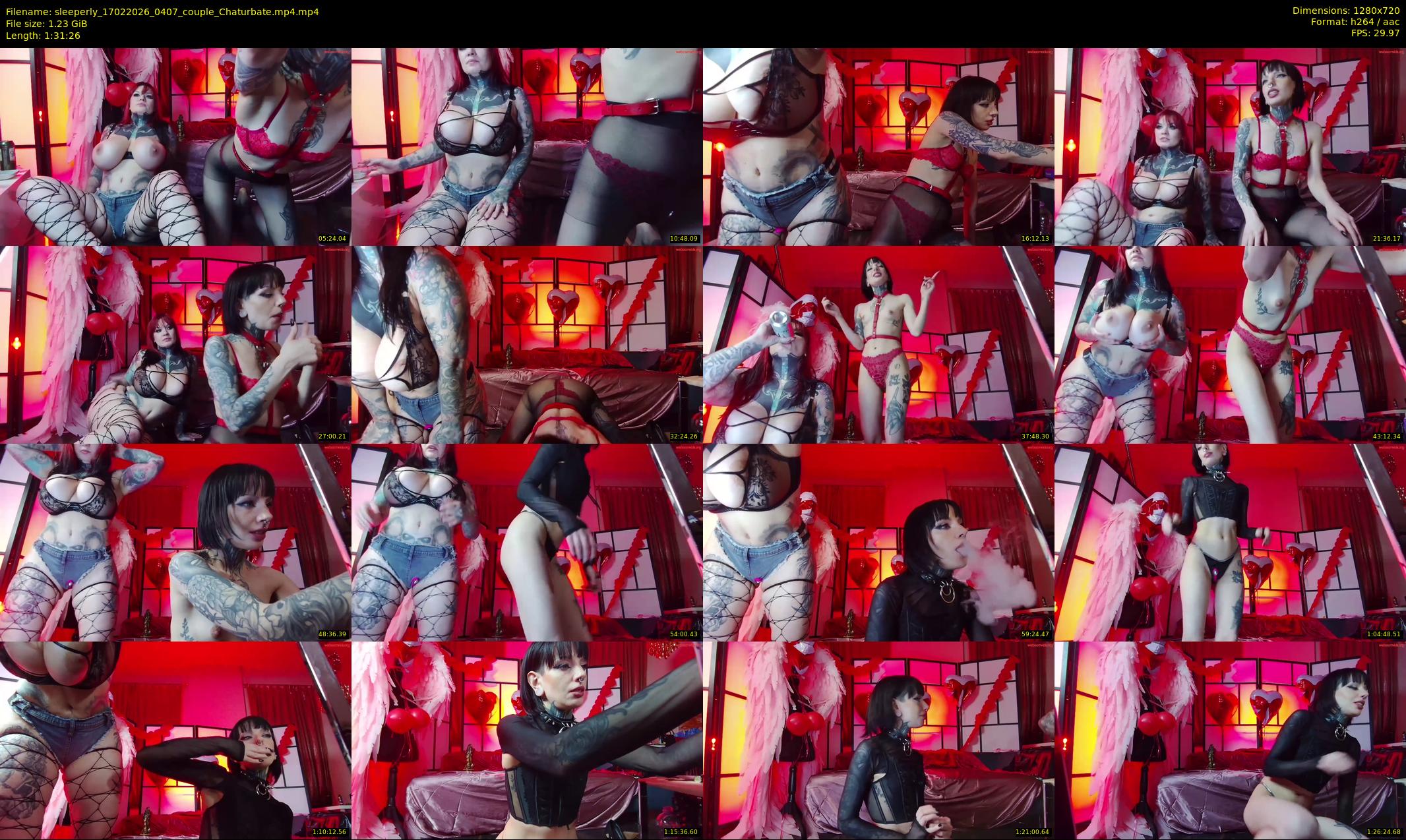 sleeperly — 92 minute Chaturbate female cam show recording, 720p, Feb 17, 2026