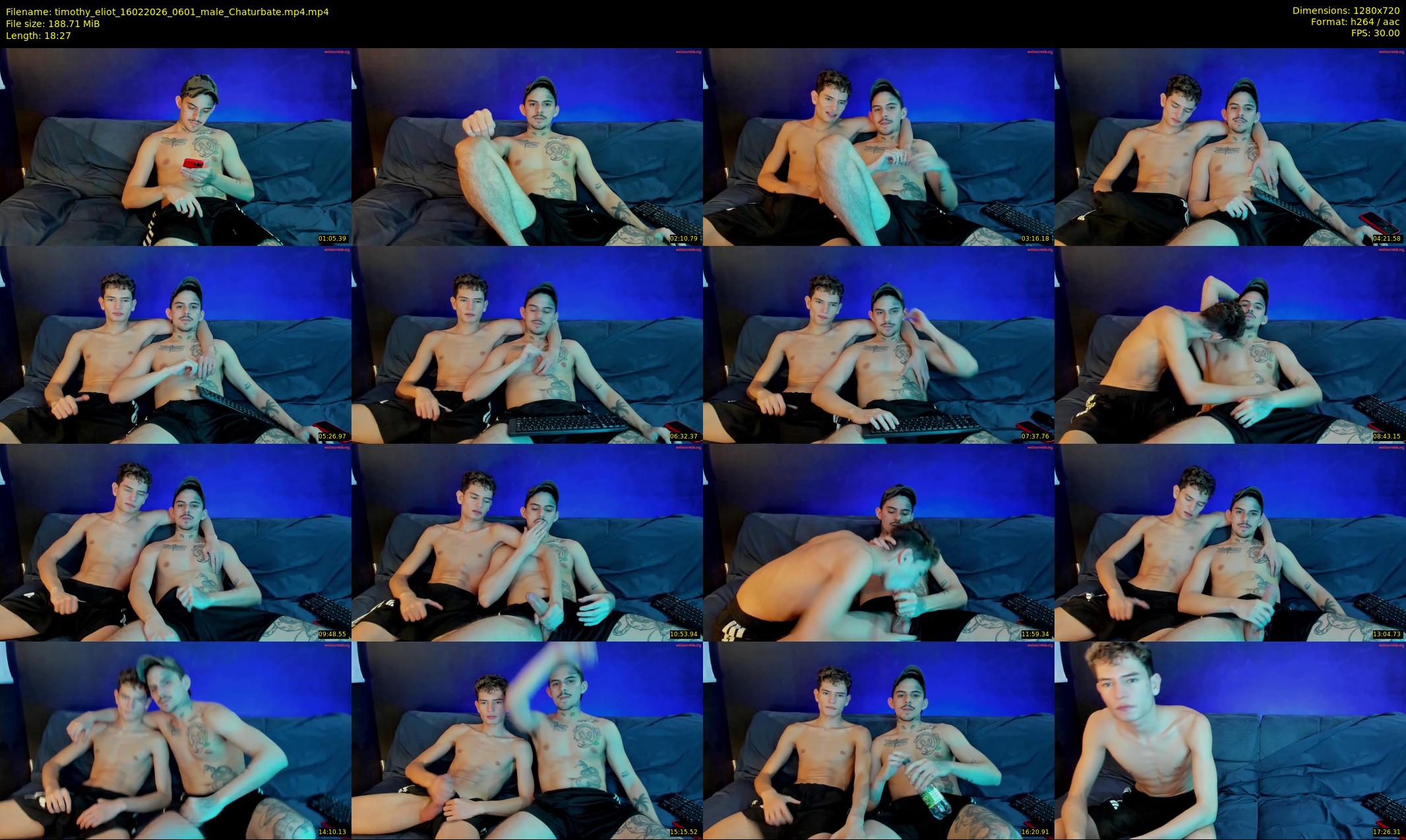 timothy_eliot — 19 minute Chaturbate male cam show recording, 720p, Feb 16, 2026
