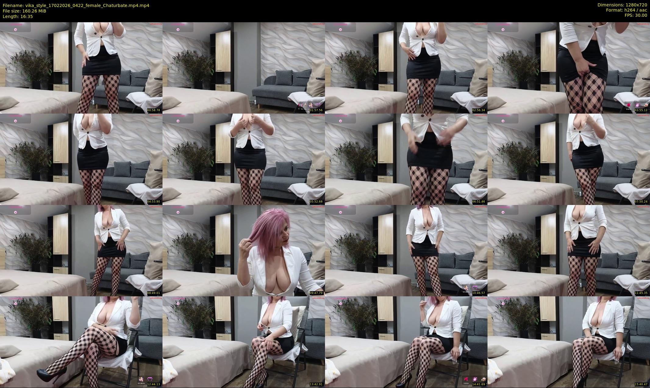 vika_style — 17 minute Chaturbate female cam show recording, 720p, Feb 17, 2026