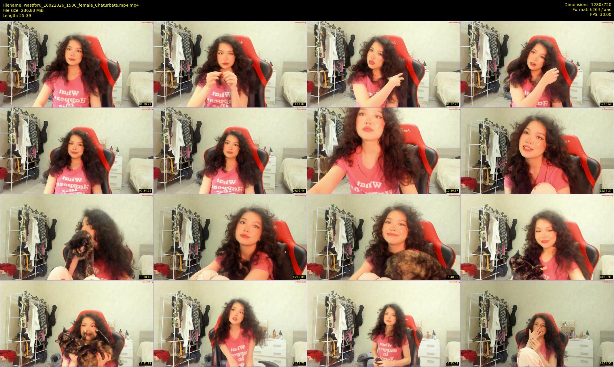 wastforu — 26 minute Chaturbate female cam show recording, 720p, Feb 16, 2026