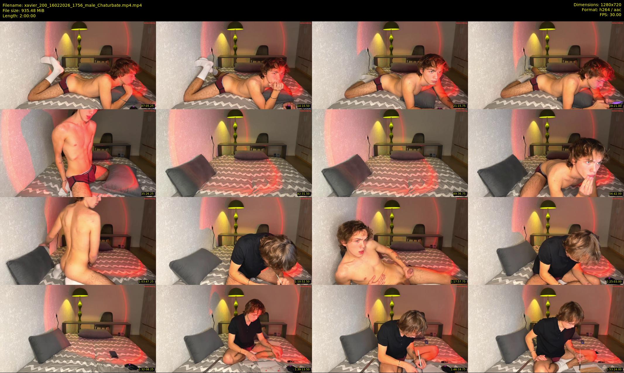 xavier_200 — 120 minute Chaturbate male cam show recording, 720p, Feb 16, 2026
