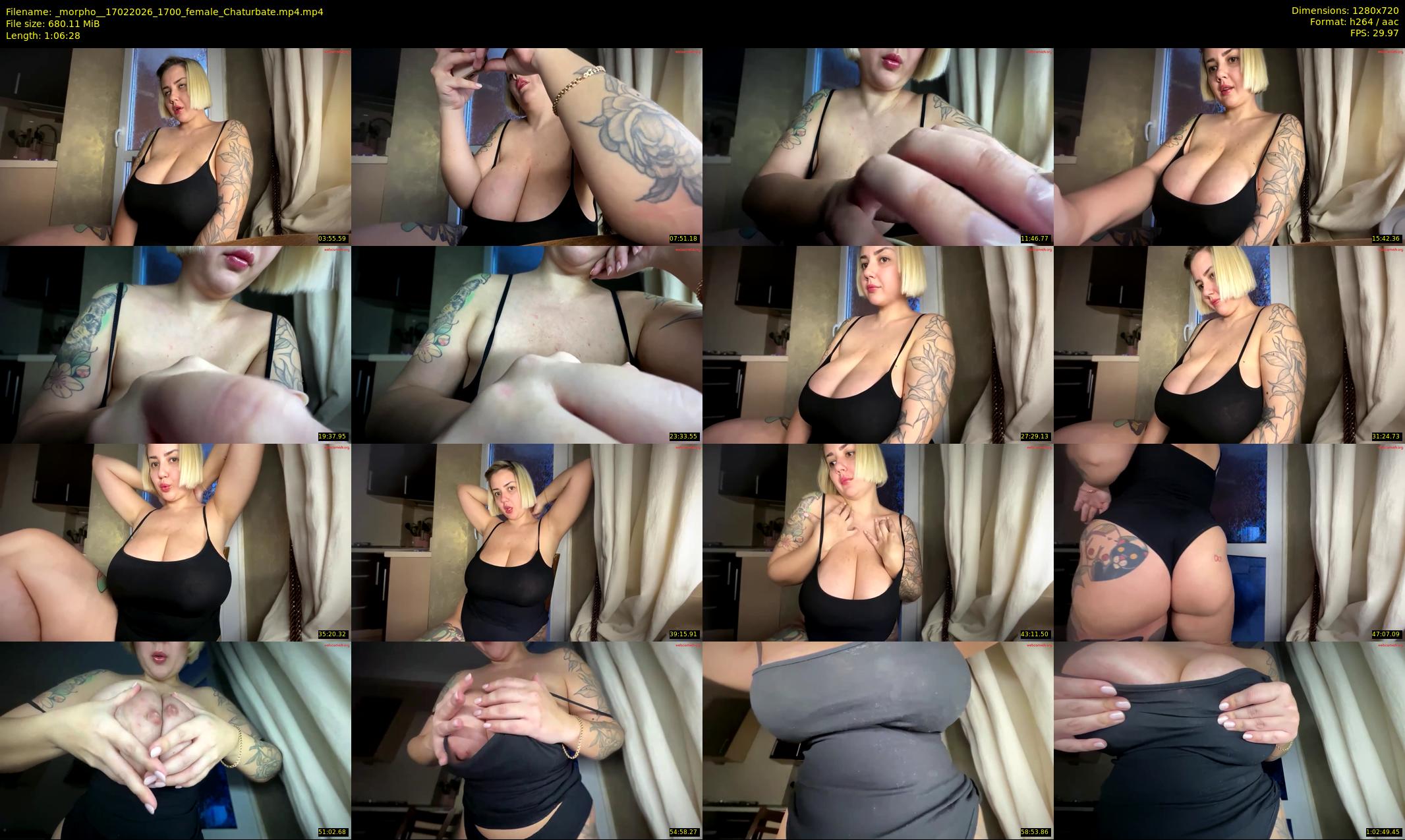 _morpho_ — 67 minute Chaturbate female cam show recording, 720p, Feb 17, 2026