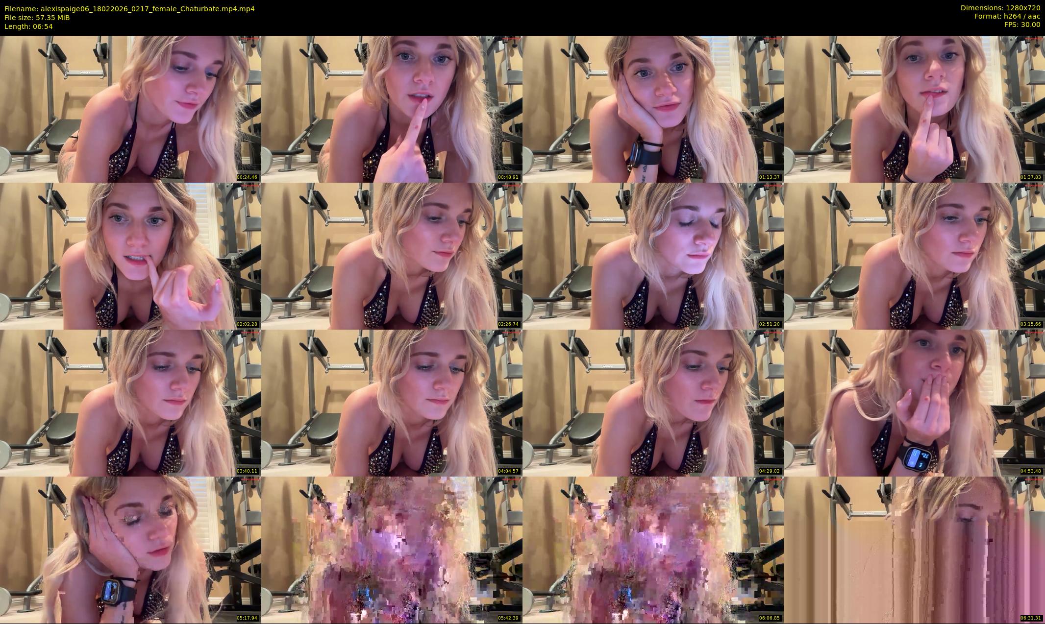 alexispaige06 — 7 minute Chaturbate female cam show recording, 720p, Feb 18, 2026