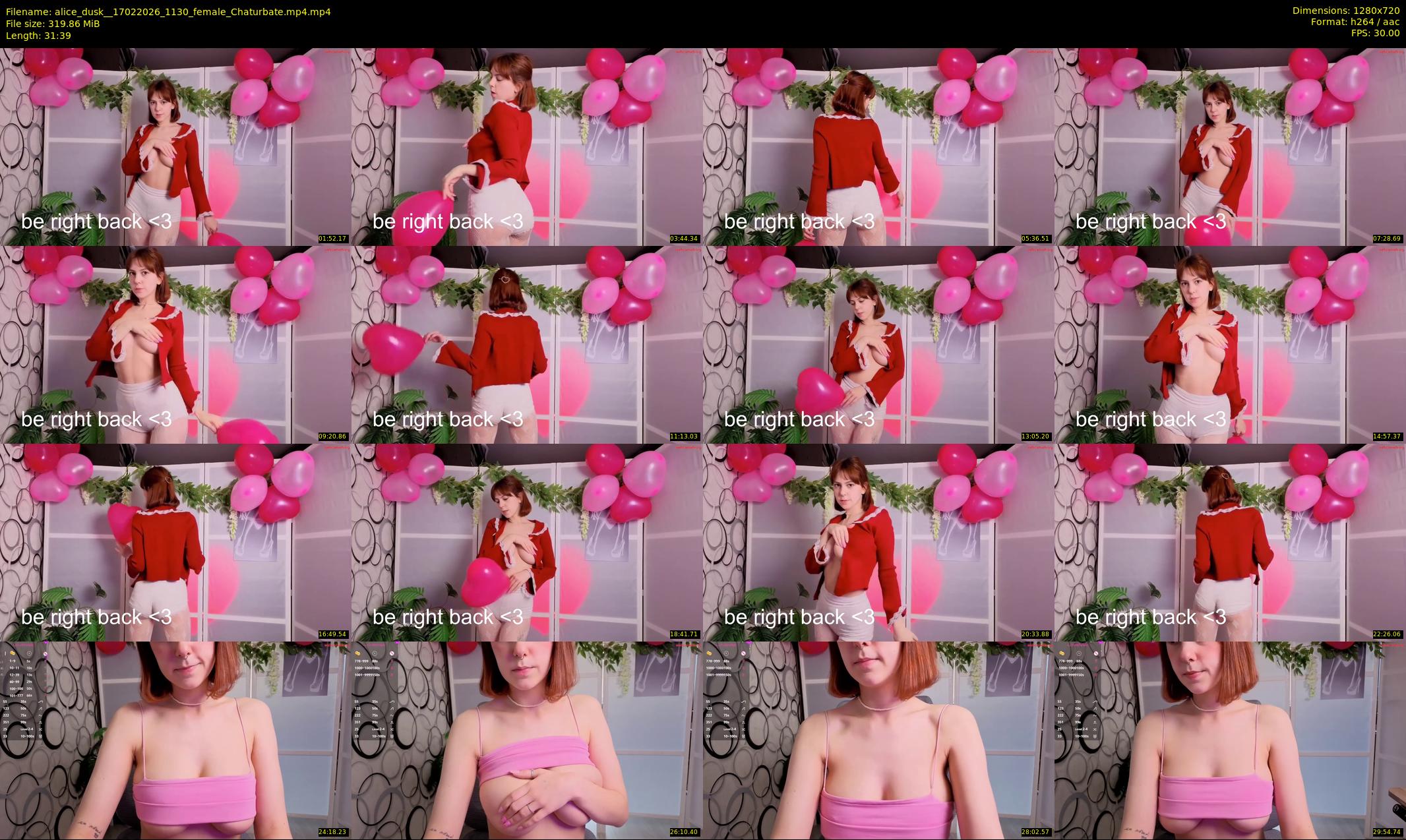 alice_dusk_ — 32 minute Chaturbate female cam show recording, 720p, Feb 17, 2026