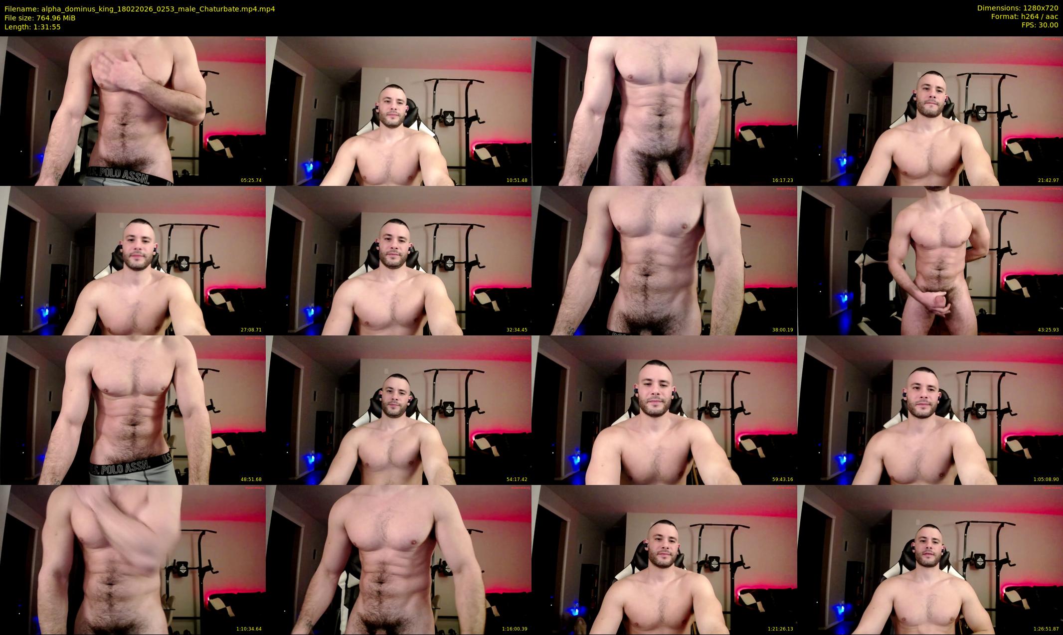 alpha_dominus_king — 92 minute Chaturbate male cam show recording, 720p, Feb 18, 2026