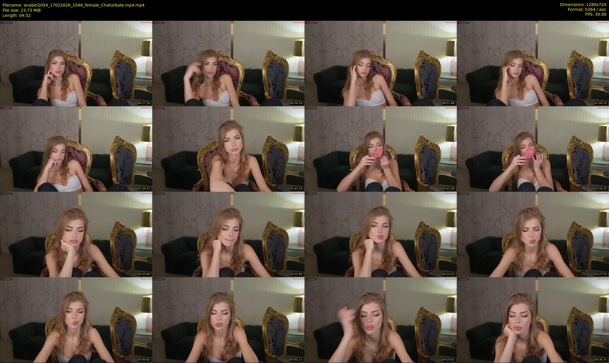 anabel2054 — 5 minute Chaturbate female cam show recording, 720p, Feb 17, 2026