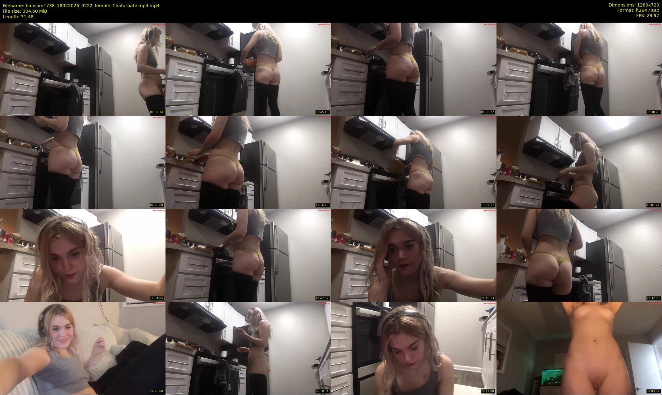 bansam1738 — 32 minute Chaturbate female cam show recording, 720p, Feb 18, 2026