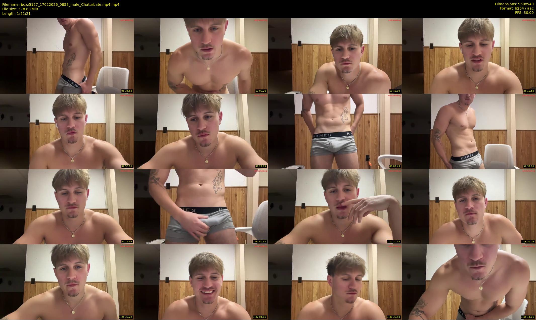 buzz5127 — 112 minute Chaturbate male cam show recording, 480p, Feb 17, 2026