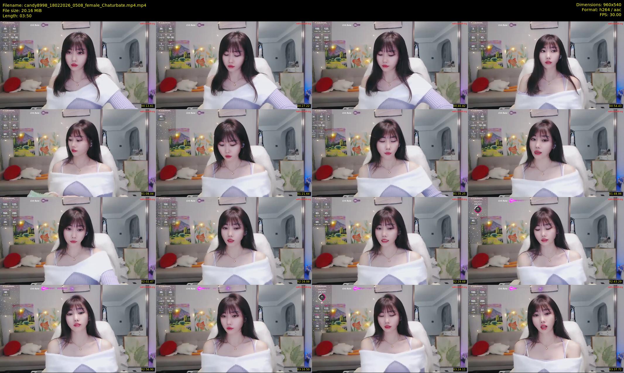 candy8998 — 4 minute Chaturbate female cam show recording, 480p, Feb 18, 2026