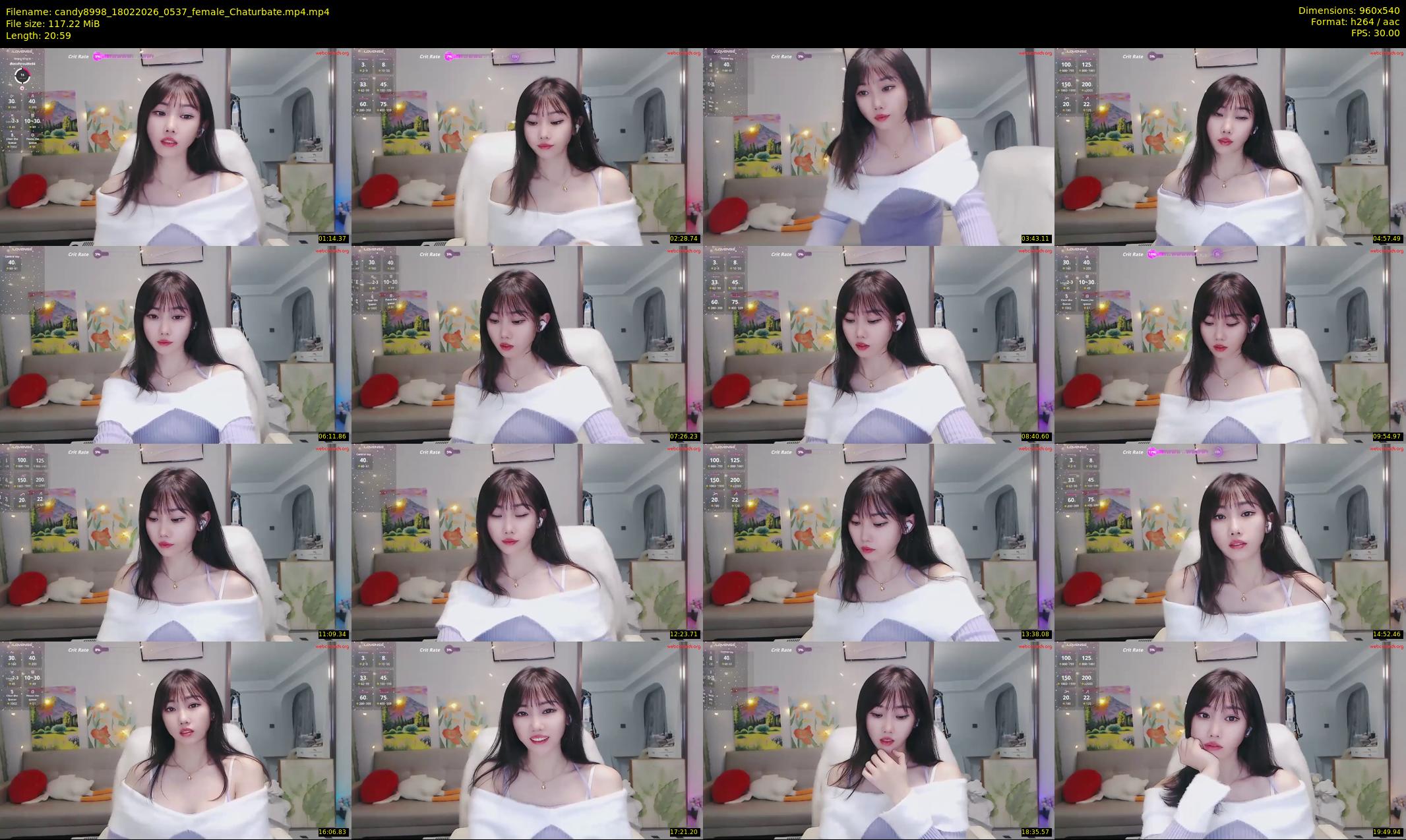 candy8998 — 21 minute Chaturbate female cam show recording, 480p, Feb 18, 2026