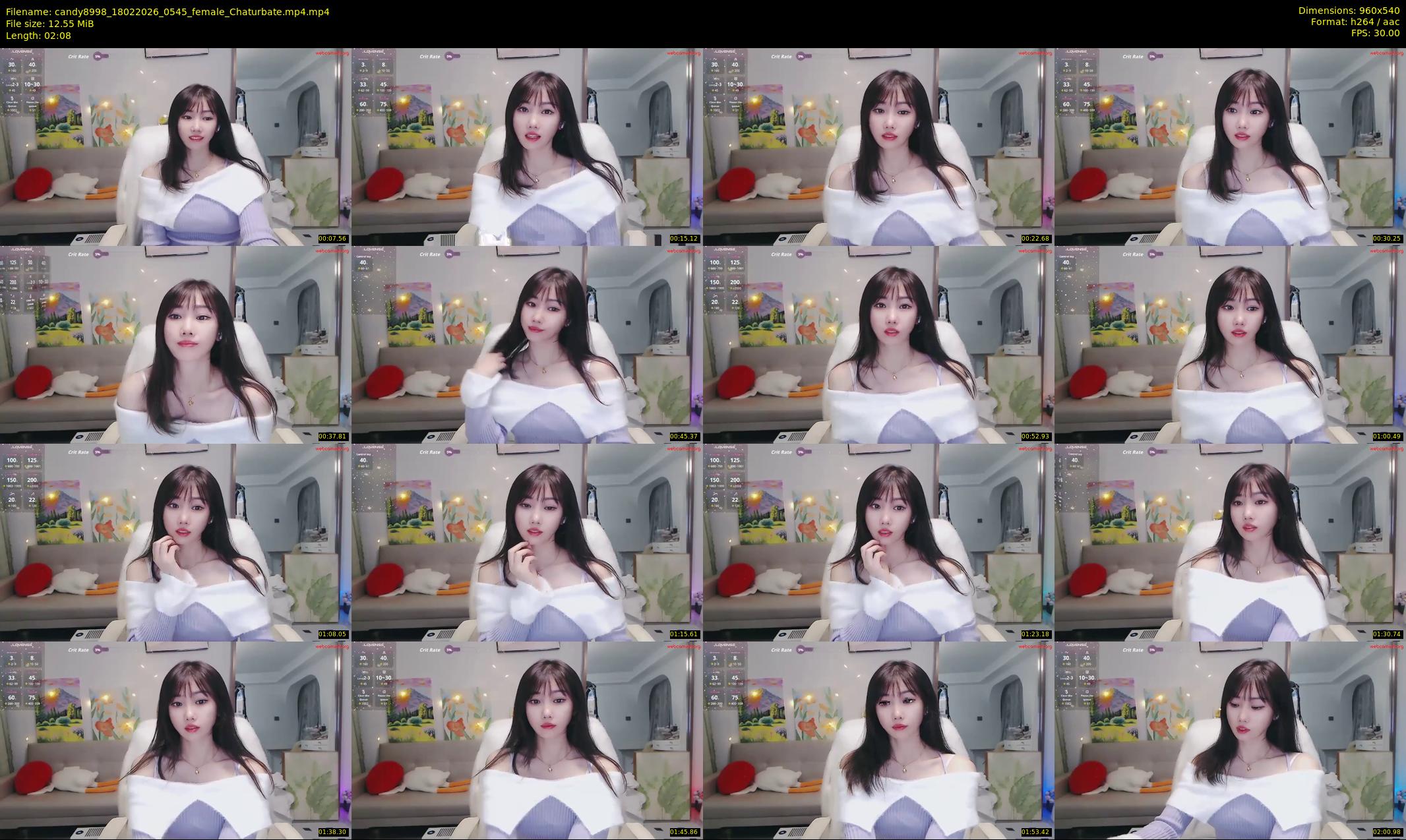 candy8998 — 3 minute Chaturbate female cam show recording, 480p, Feb 18, 2026