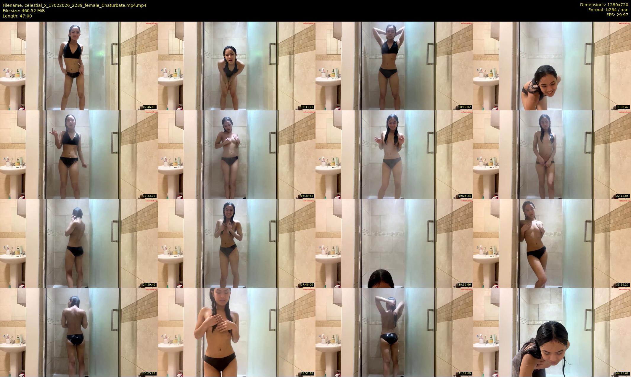 celestial_x — 47 minute Chaturbate female cam show recording, 720p, Feb 17, 2026