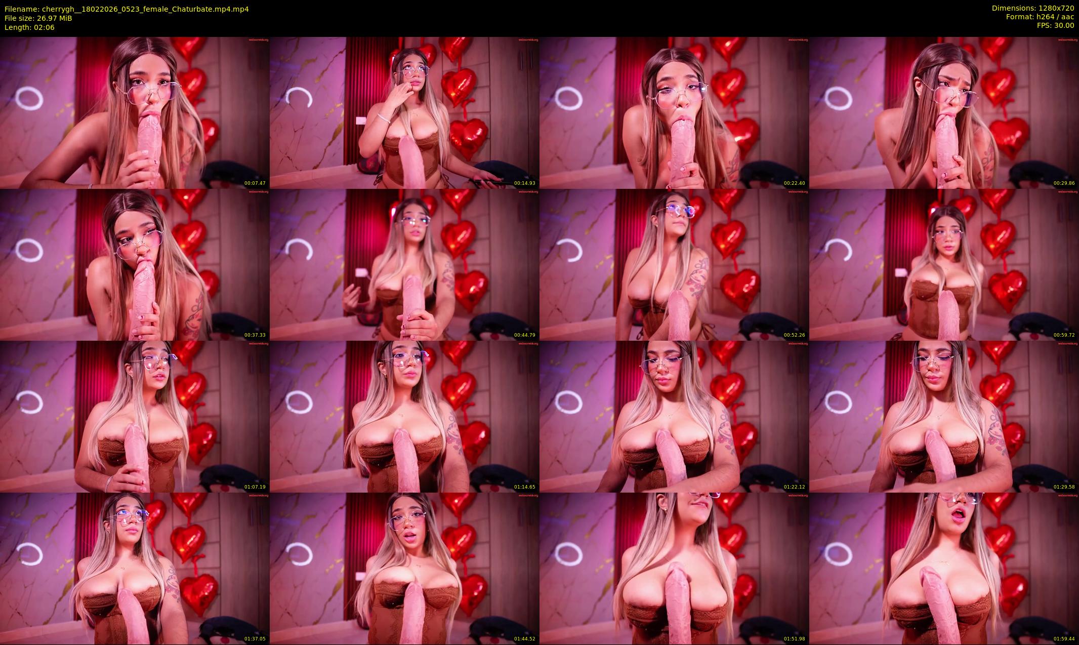 cherrygh_ — 3 minute Chaturbate female cam show recording, 720p, Feb 18, 2026