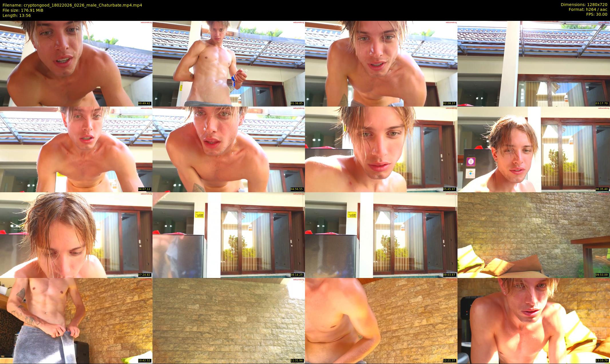 cryptongood — 14 minute Chaturbate male cam show recording, 720p, Feb 18, 2026