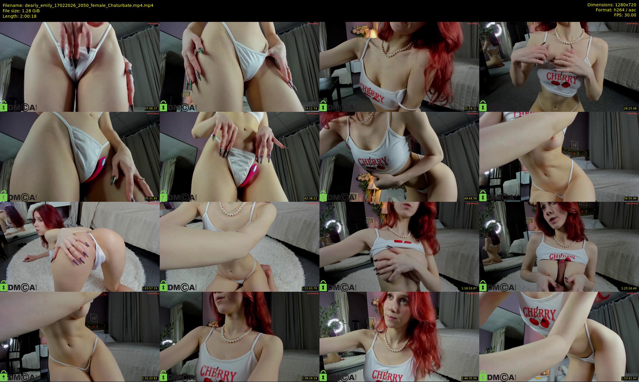 dearly_emily — 121 minute Chaturbate female cam show recording, 720p, Feb 17, 2026