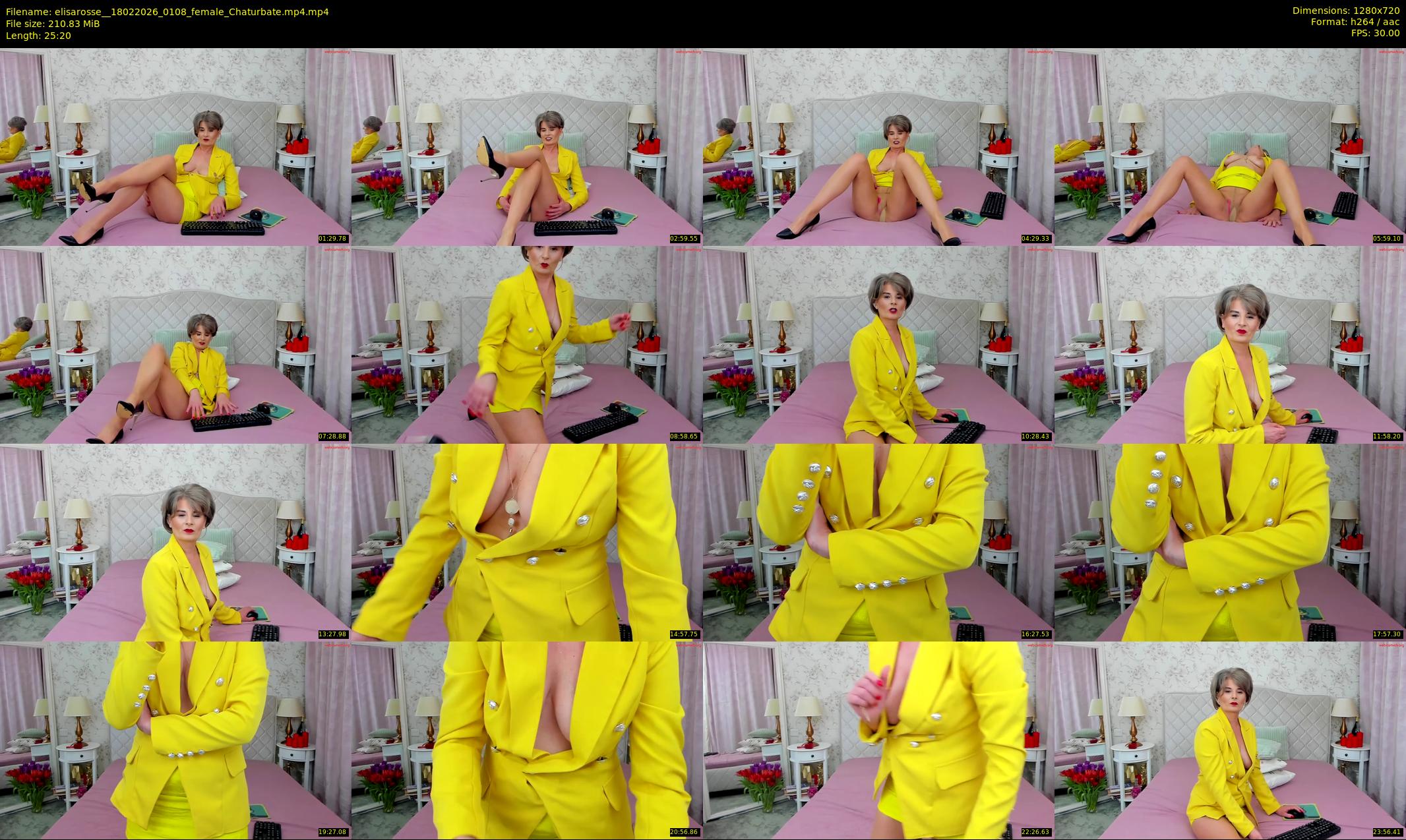 elisarosse_ — 26 minute Chaturbate female cam show recording, 720p, Feb 18, 2026