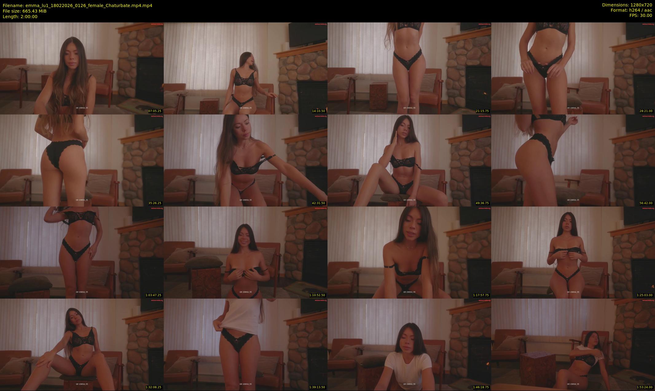 emma_lu1 — 120 minute Chaturbate female cam show recording, 720p, Feb 18, 2026