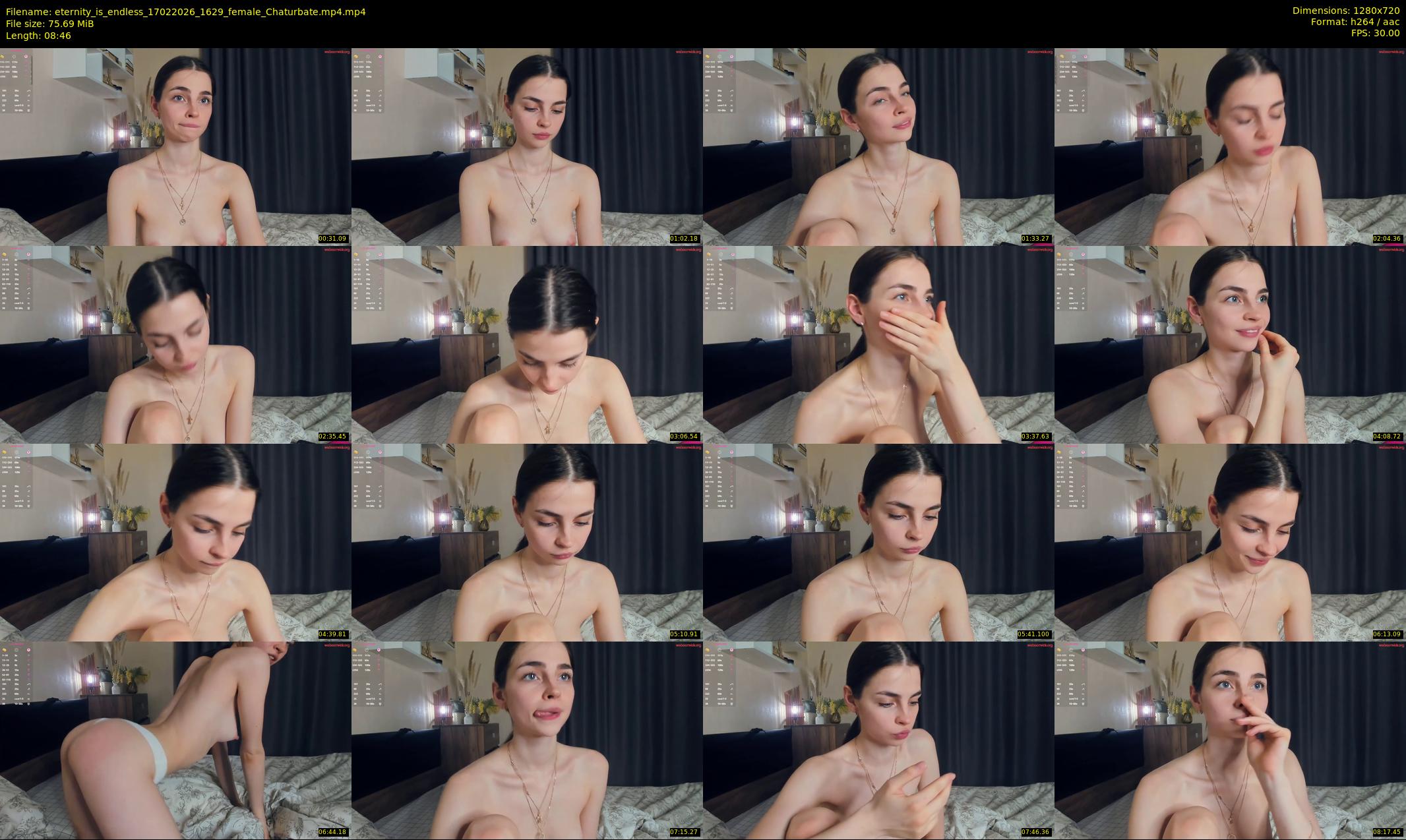 eternity_is_endless — 9 minute Chaturbate female cam show recording, 720p, Feb 17, 2026