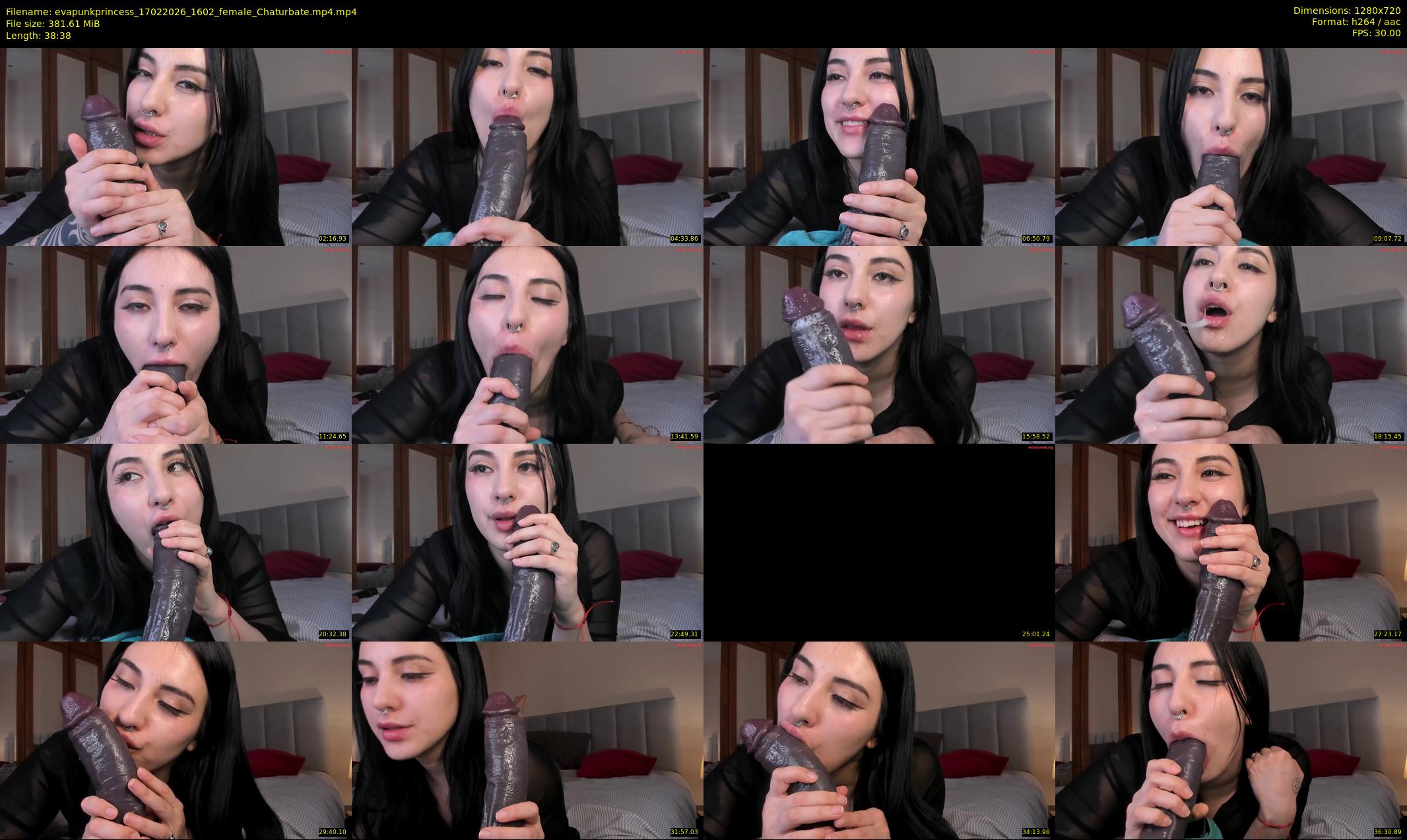 evapunkprincess — 39 minute Chaturbate female cam show recording, 720p, Feb 17, 2026