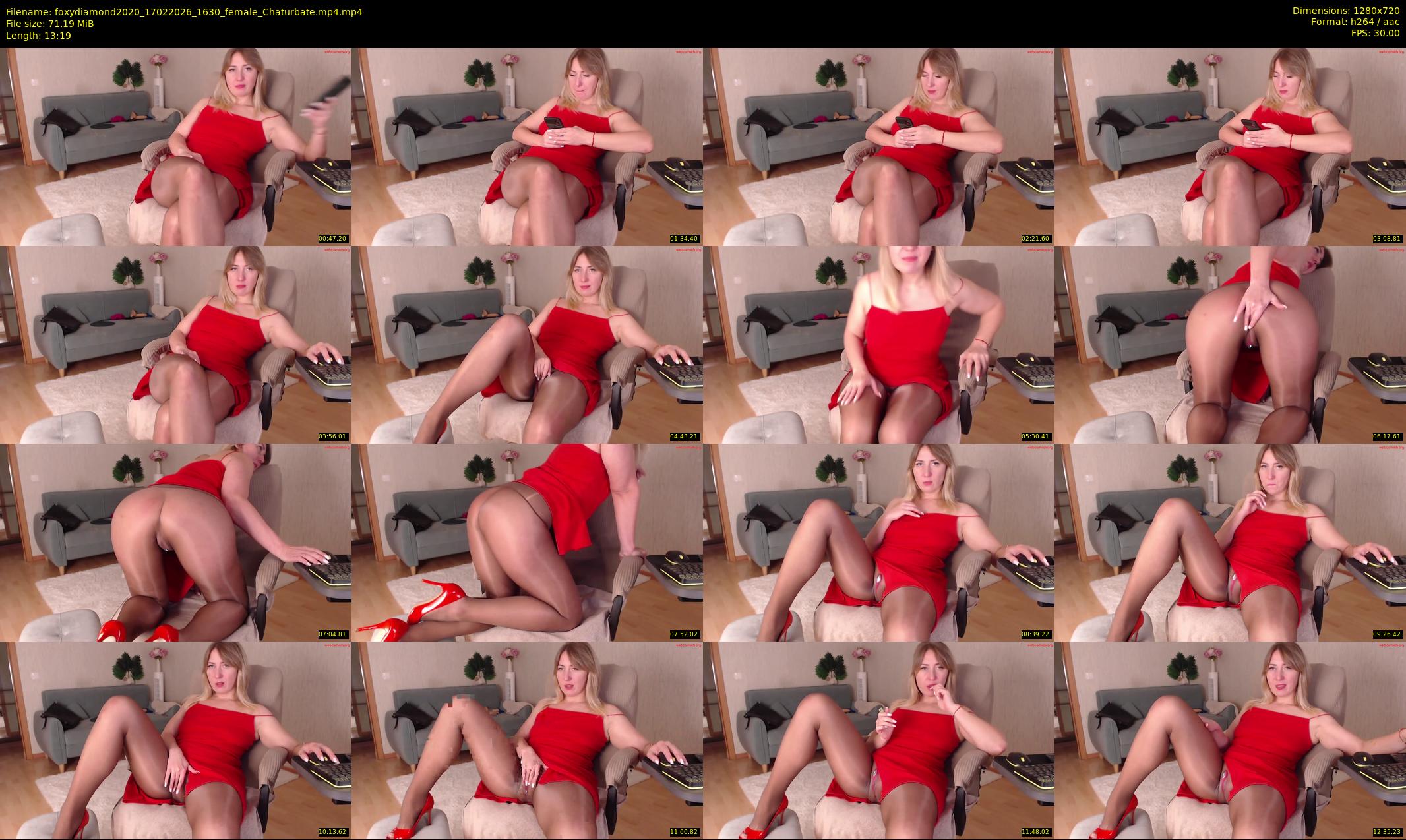 foxydiamond2020 — 14 minute Chaturbate female cam show recording, 720p, Feb 17, 2026