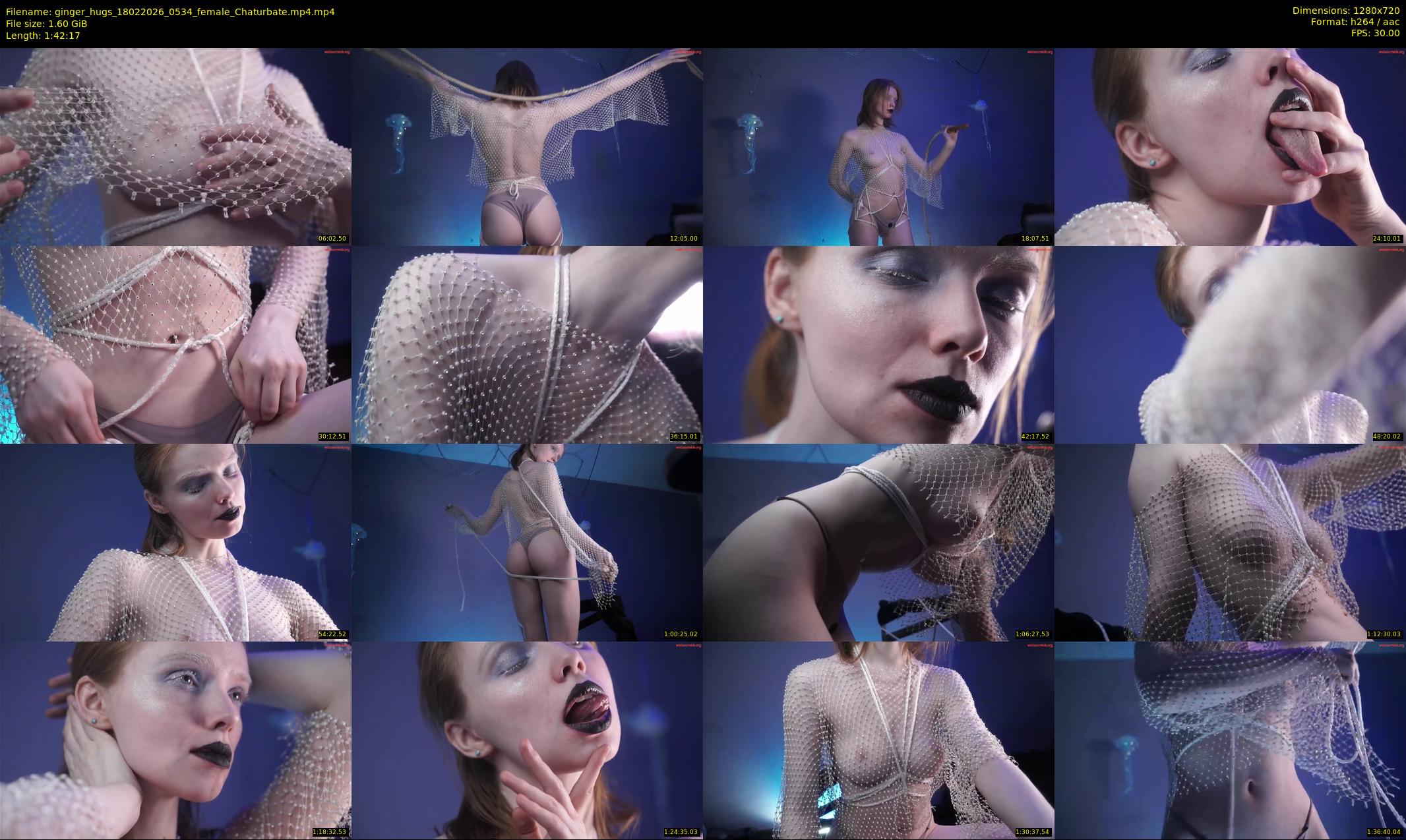 ginger_hugs — 103 minute Chaturbate female cam show recording, 720p, Feb 18, 2026