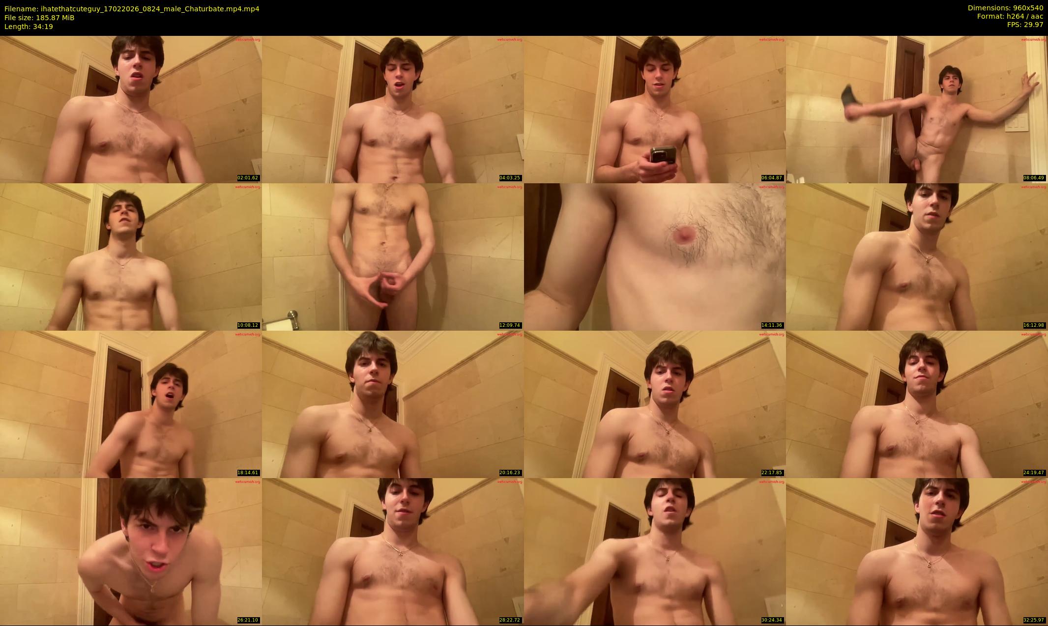 ihatethatcuteguy — 35 minute Chaturbate male cam show recording, 480p, Feb 17, 2026