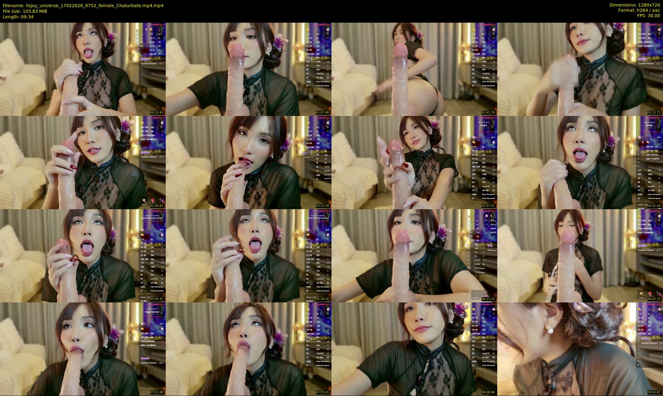 itsjoy_universe — 10 minute Chaturbate female cam show recording, 720p, Feb 17, 2026