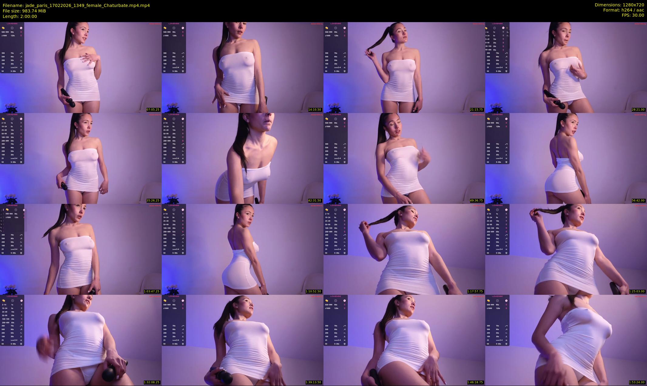 jade_paris — 120 minute Chaturbate female cam show recording, 720p, Feb 17, 2026