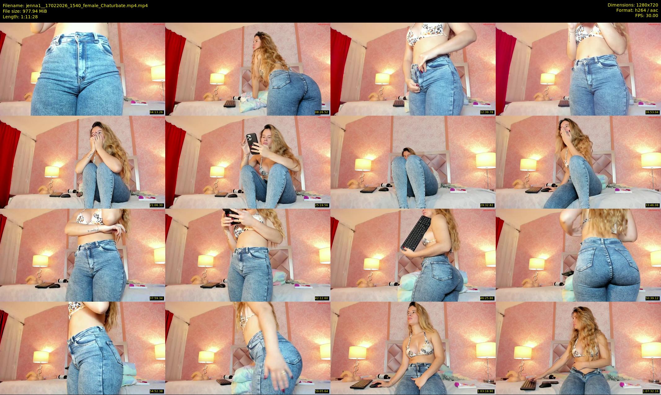 jenna1_ — 72 minute Chaturbate female cam show recording, 720p, Feb 17, 2026